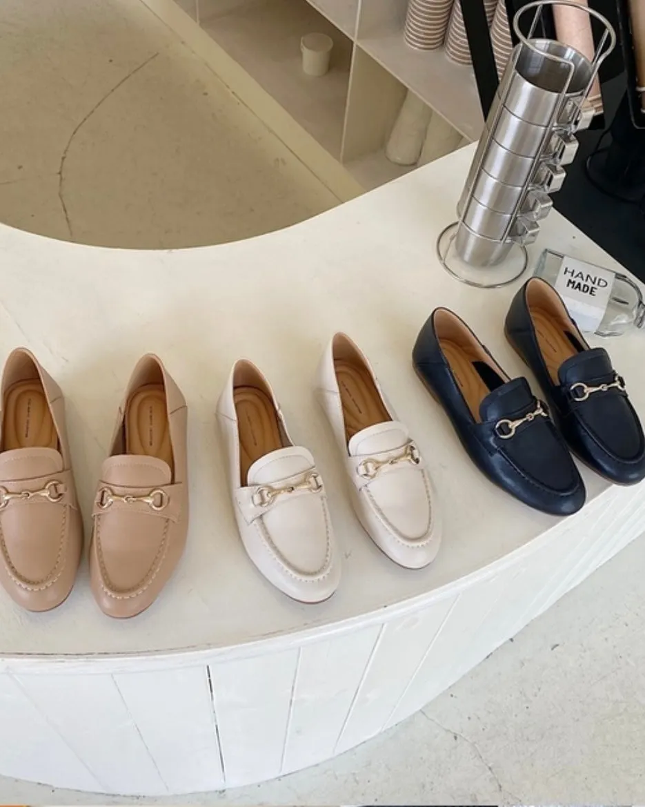 [ Pre-order ] Chain Cushion Loafers