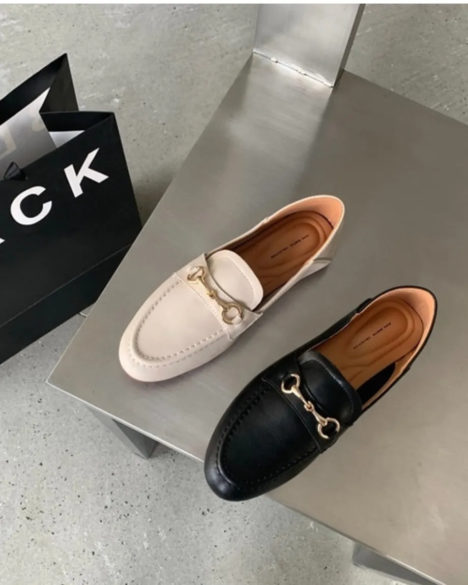 [ Pre-order ] Chain Cushion Loafers
