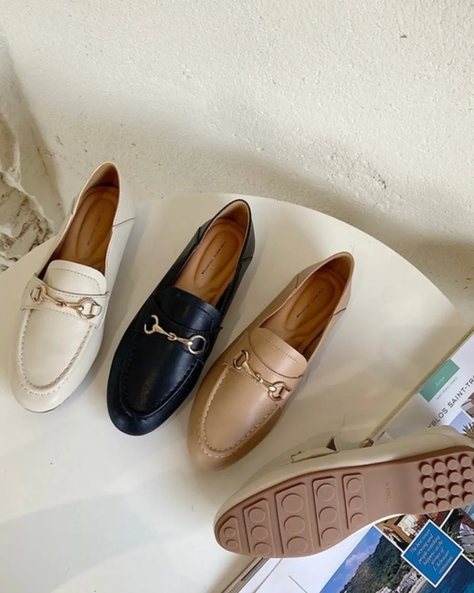 [ Pre-order ] Chain Cushion Loafers