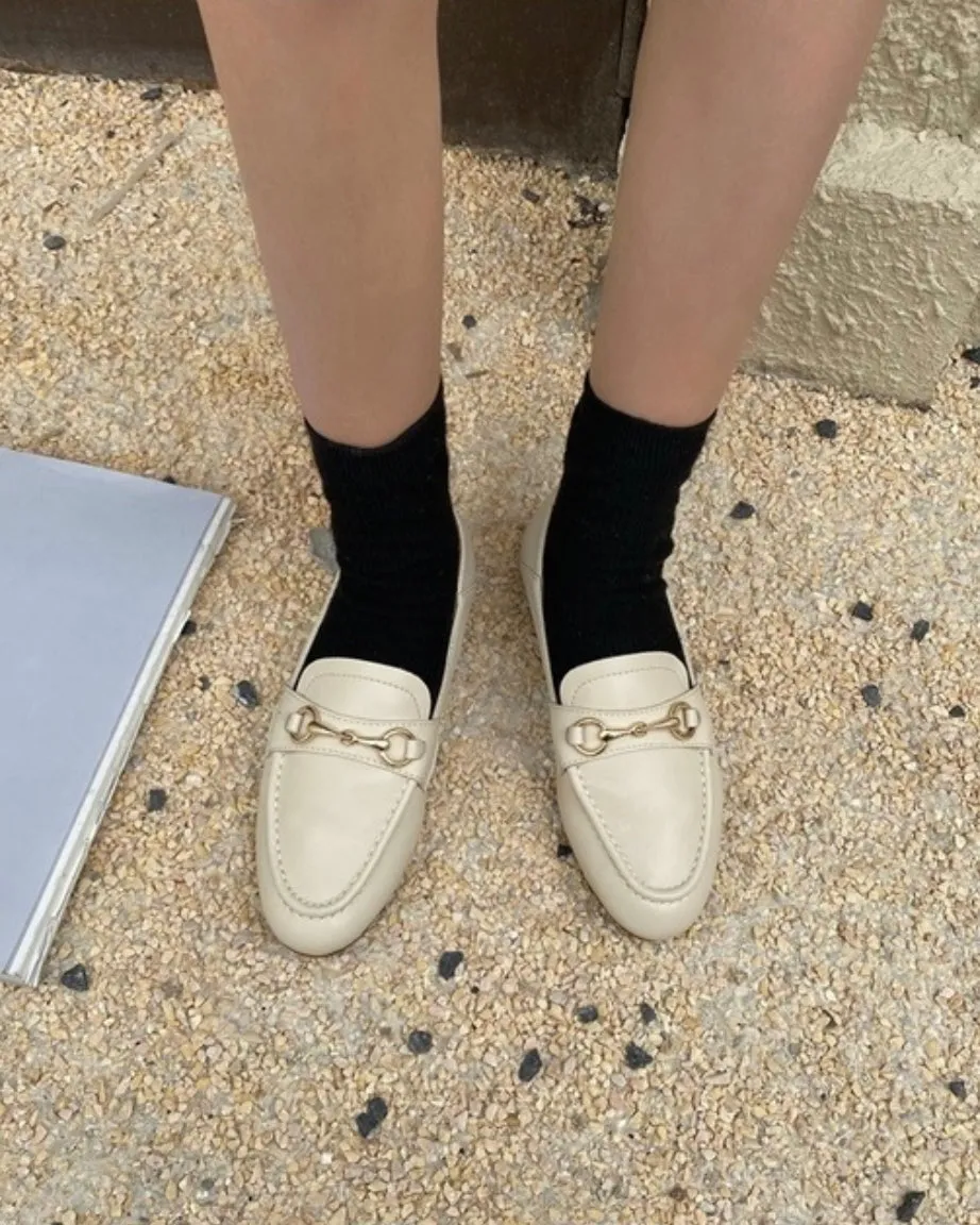 [ Pre-order ] Chain Cushion Loafers