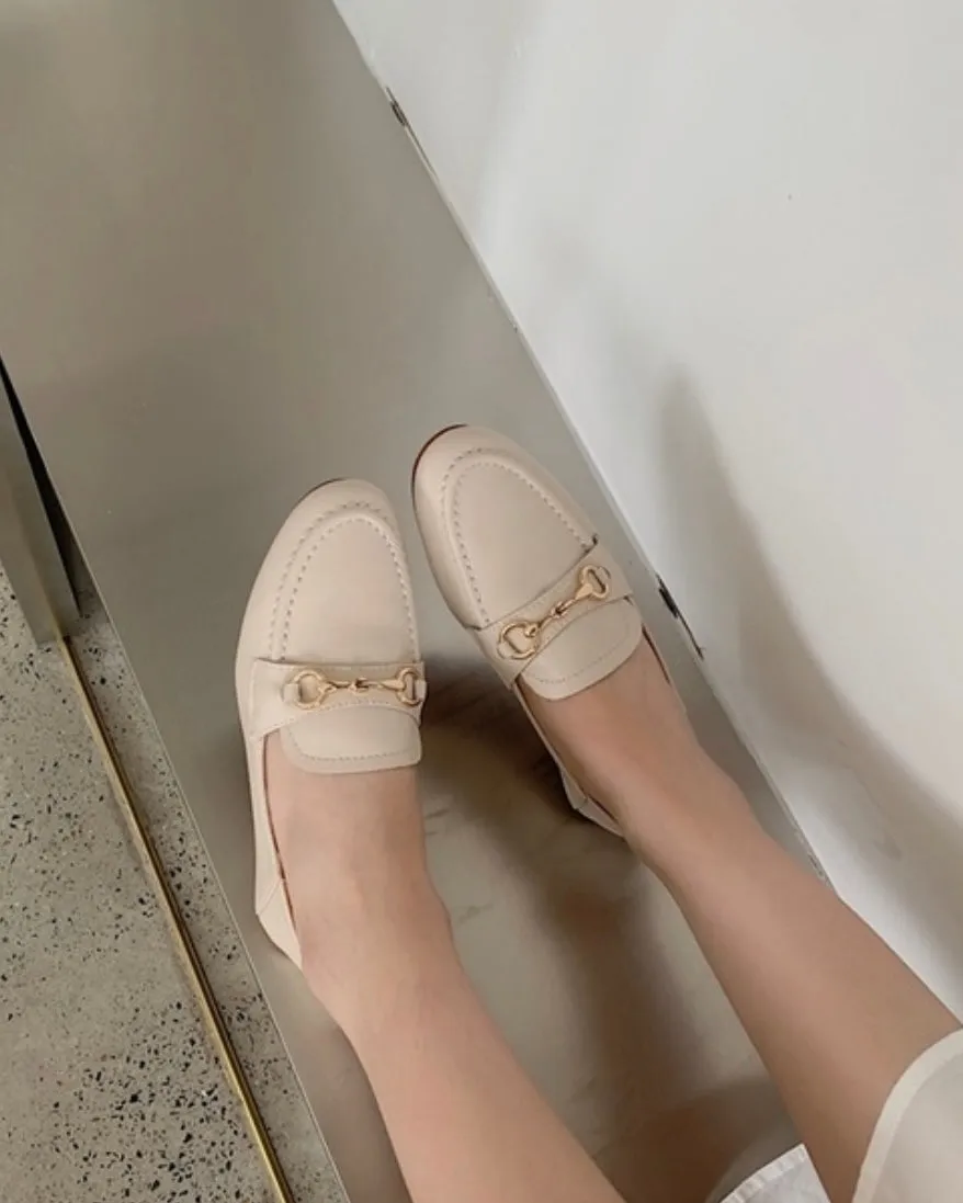 [ Pre-order ] Chain Cushion Loafers