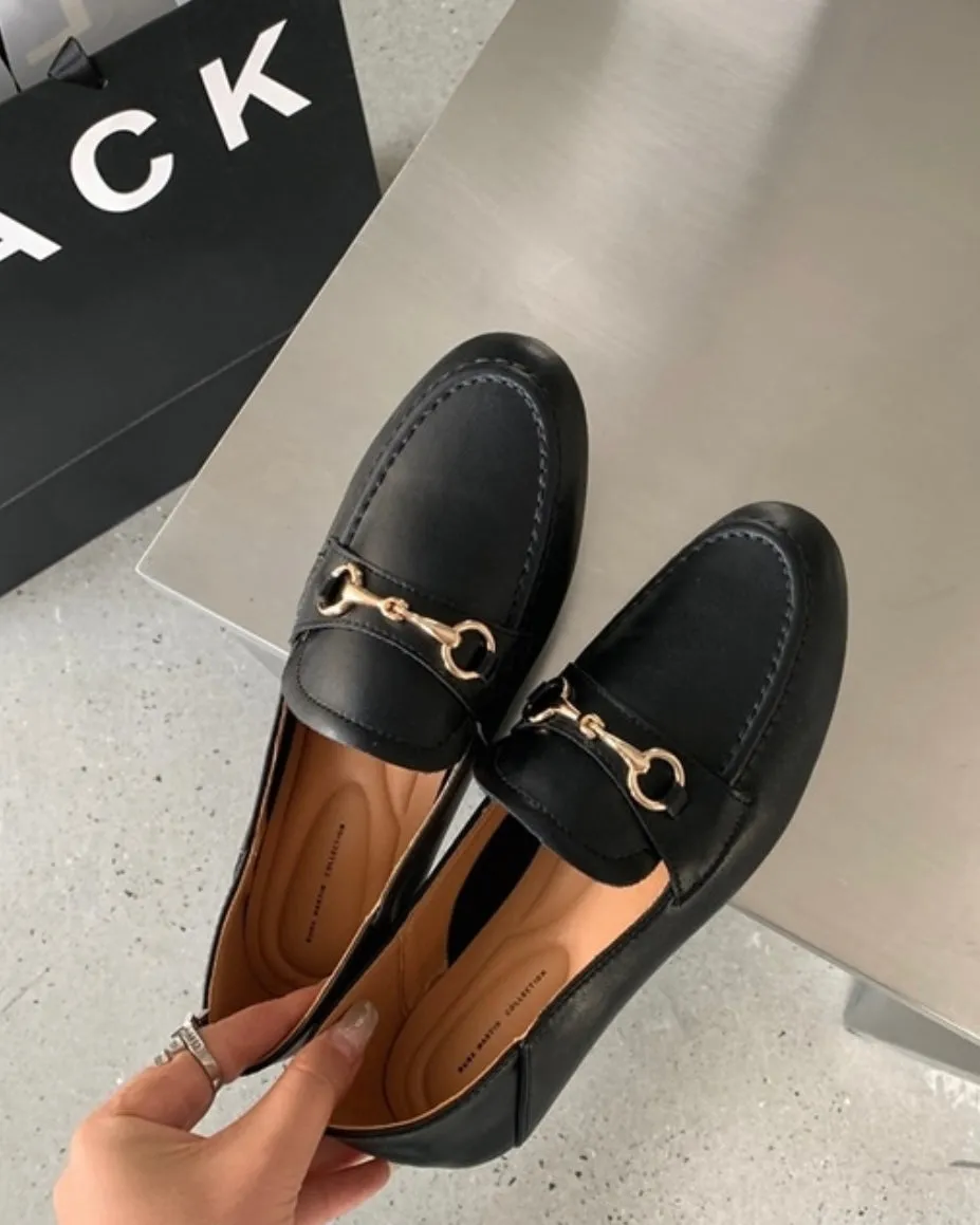 [ Pre-order ] Chain Cushion Loafers
