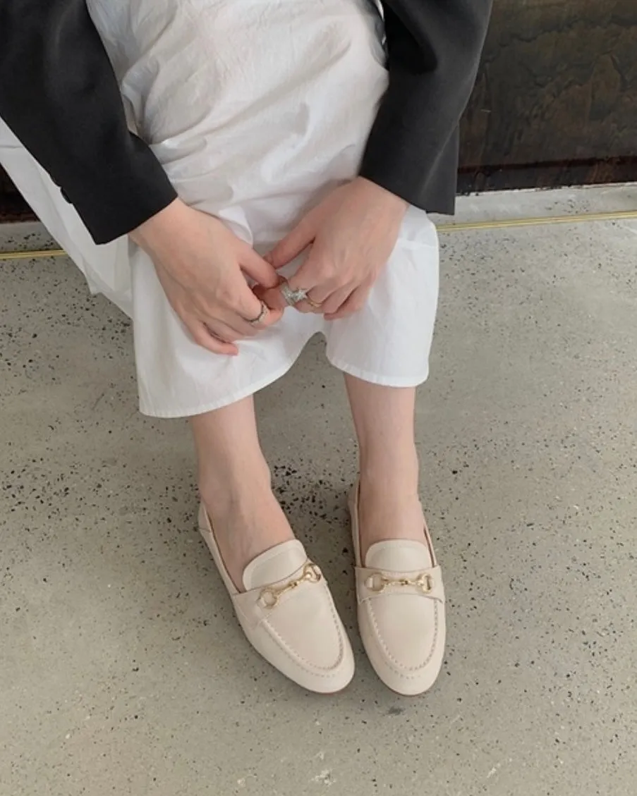 [ Pre-order ] Chain Cushion Loafers