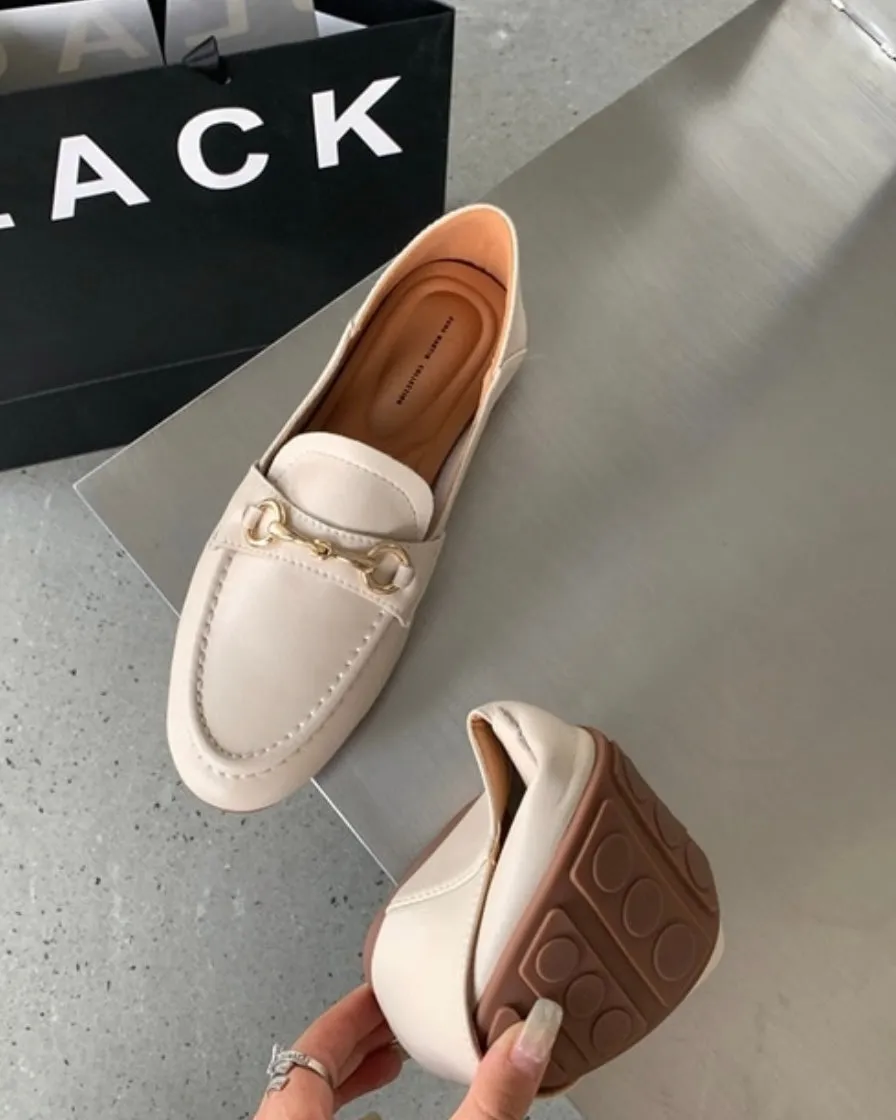 [ Pre-order ] Chain Cushion Loafers