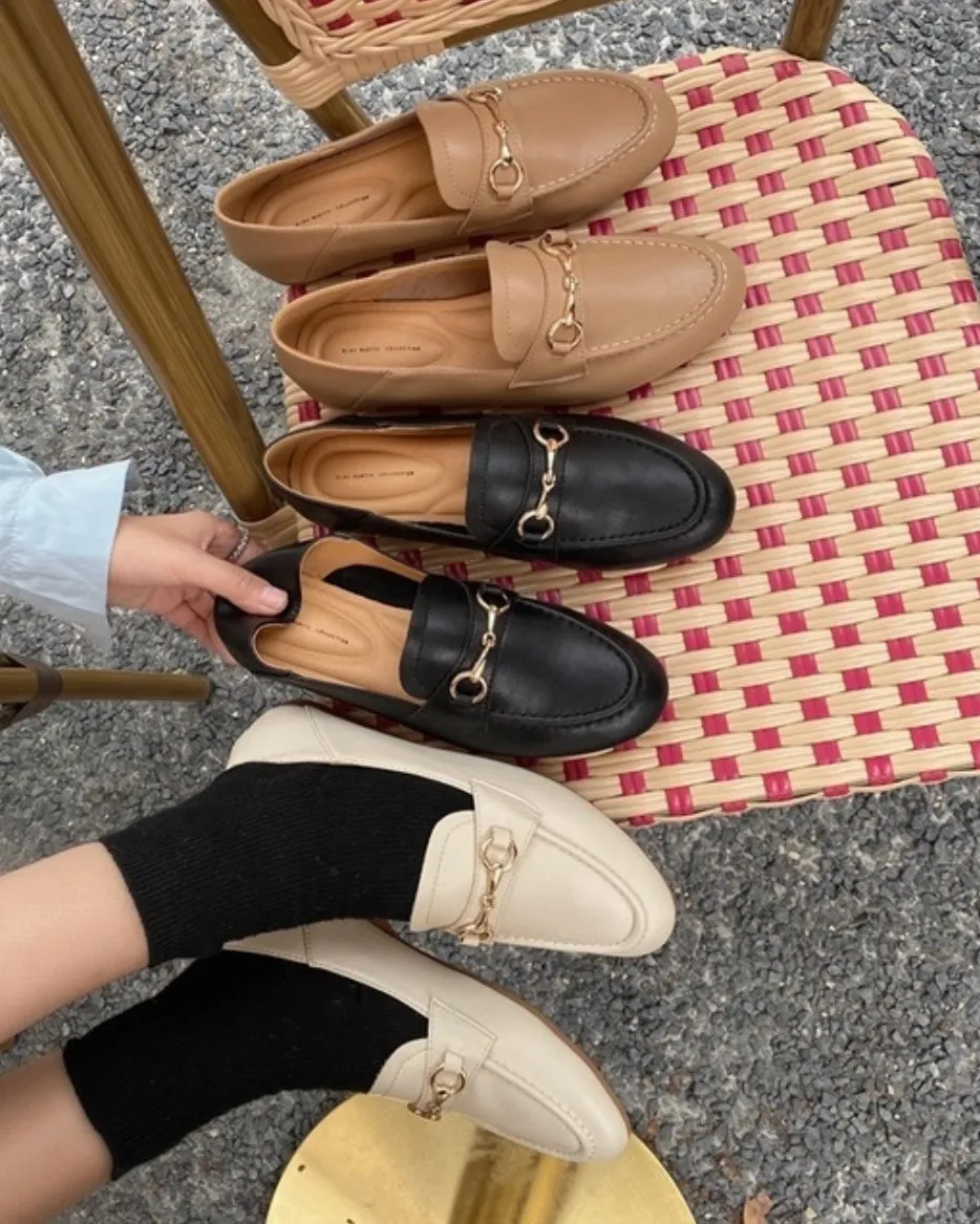 [ Pre-order ] Chain Cushion Loafers