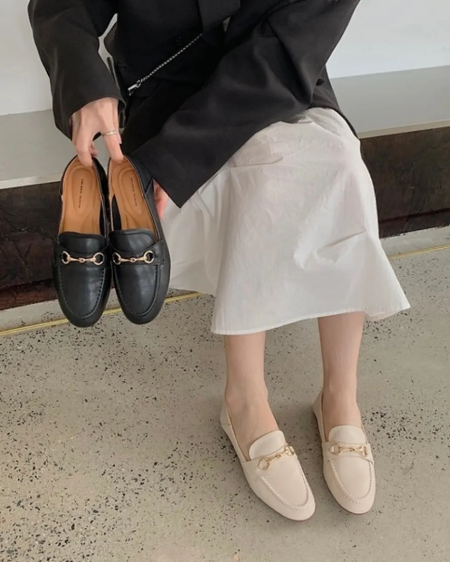 [ Pre-order ] Chain Cushion Loafers