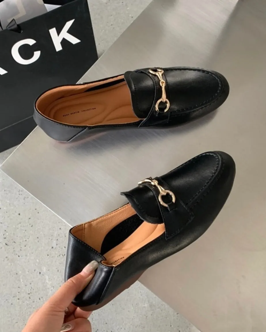 [ Pre-order ] Chain Cushion Loafers