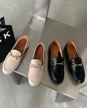 [ Pre-order ] Chain Cushion Loafers