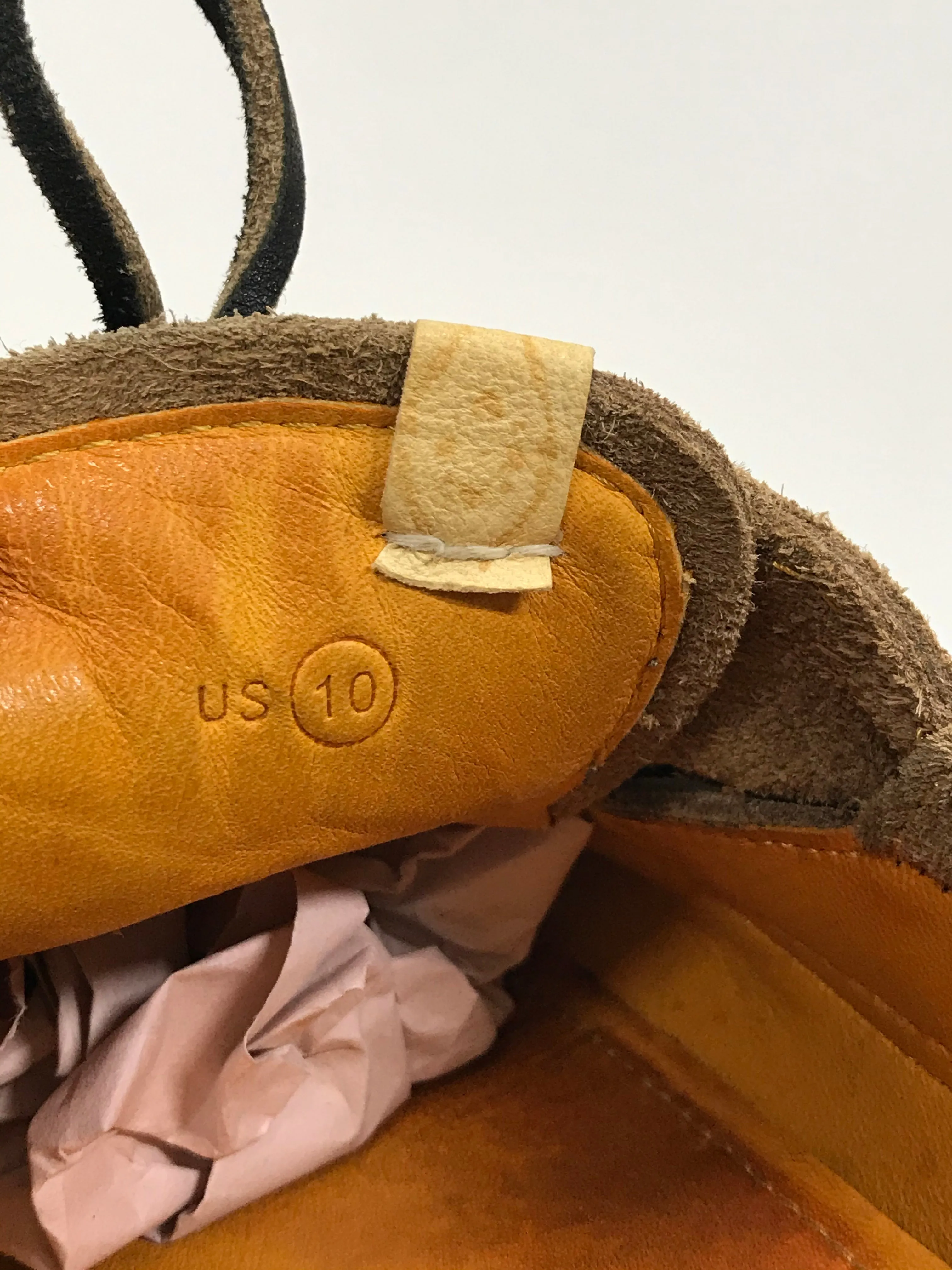 [10] Visvim 12SS Americana Deck Folk Suede Lt Brown