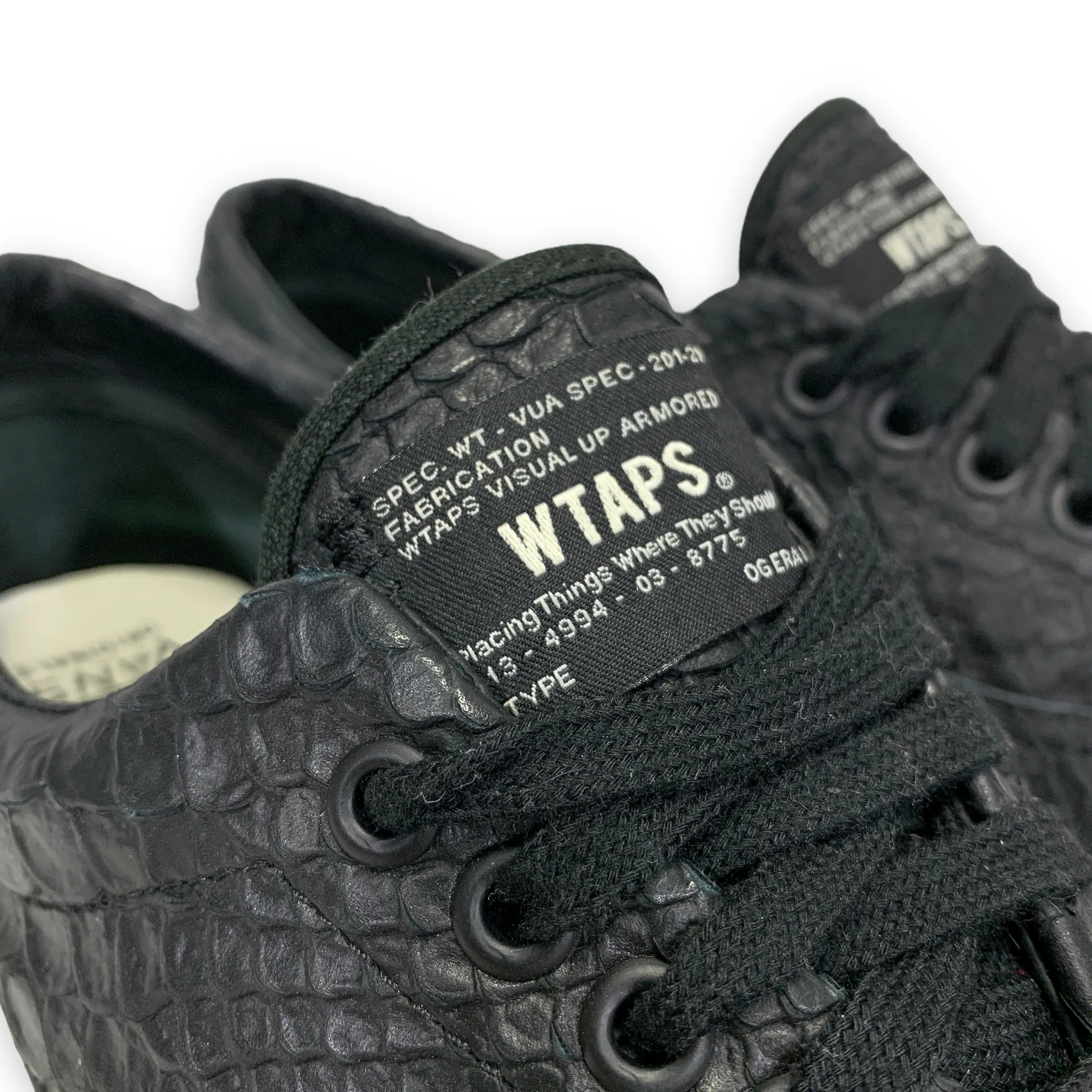 [10.5] WTAPS VANS VAULT PYTHON SNAKESKIN ERA LX SHOES