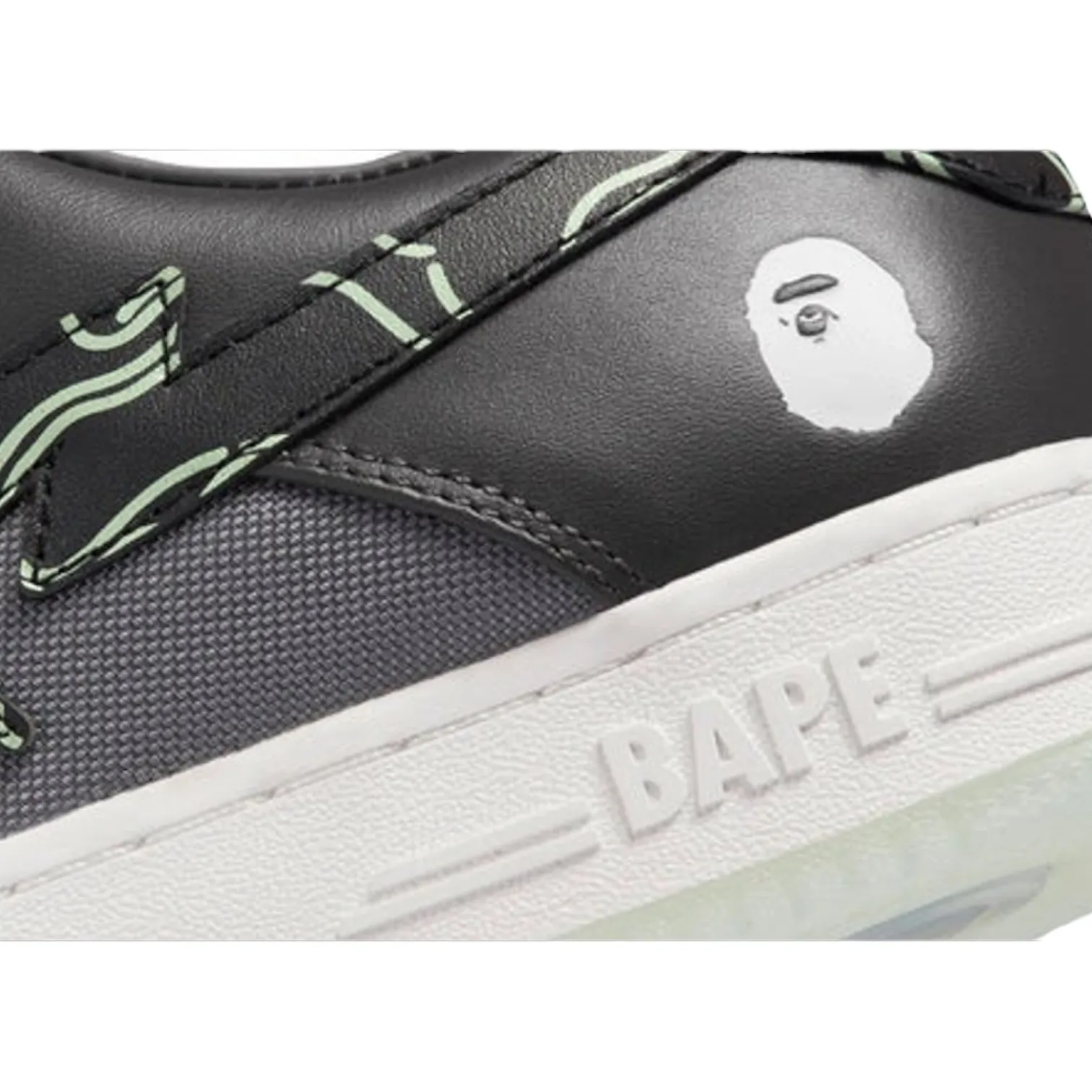 [13] DS! A Bathing Ape Bape Neon Camo Bape Sta