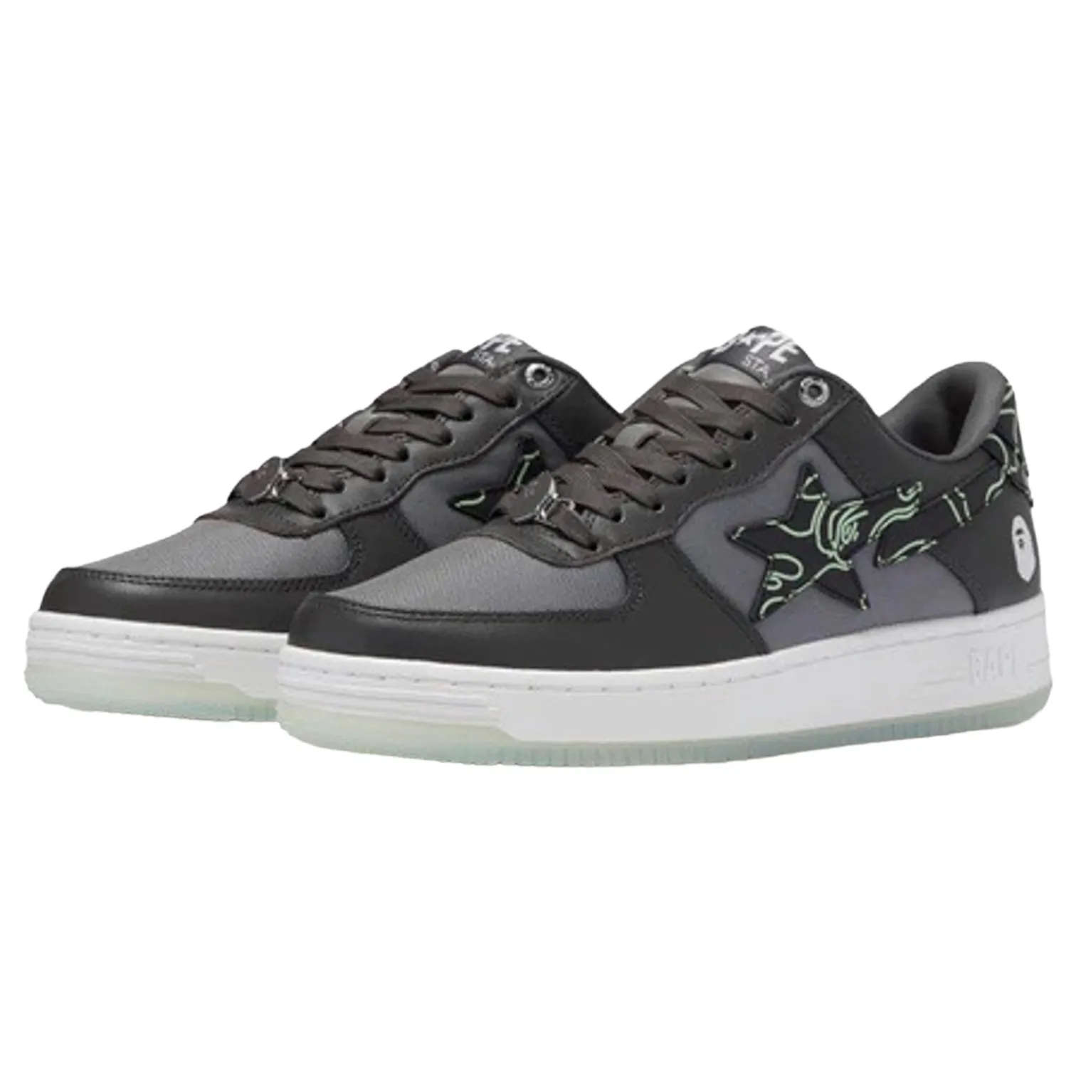 [13] DS! A Bathing Ape Bape Neon Camo Bape Sta