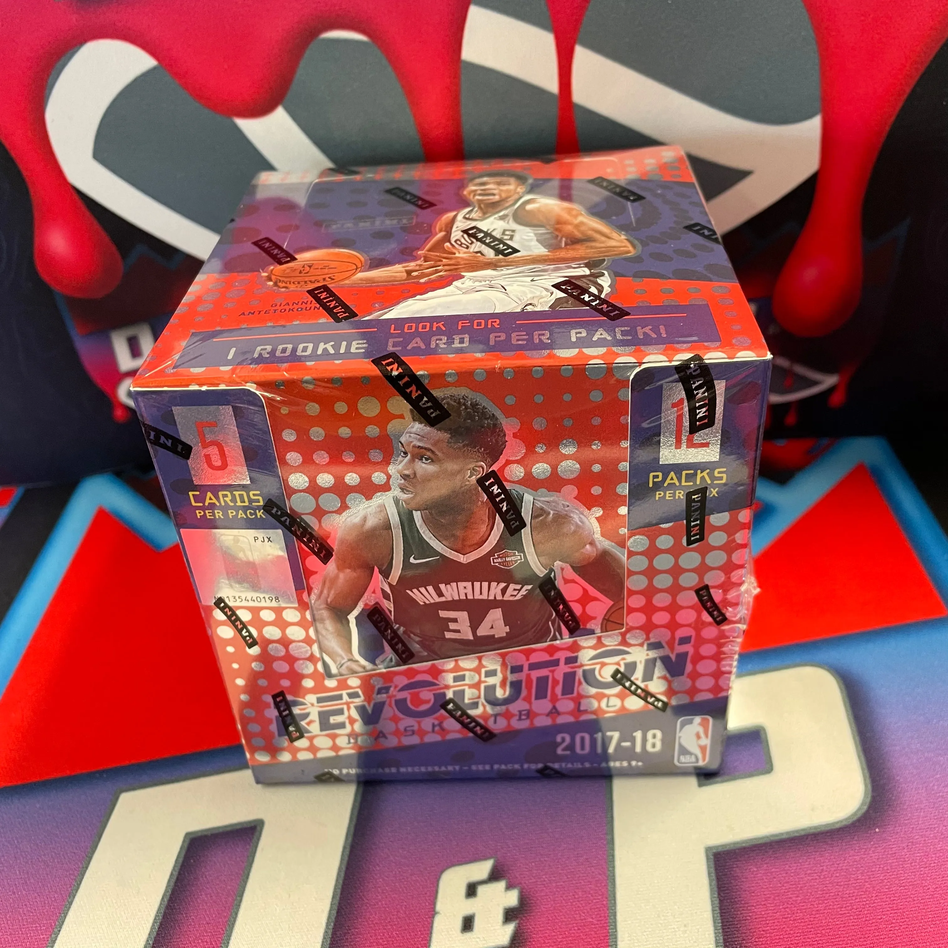 2017/18 Panini Revolution Chinese New Year Basketball Box