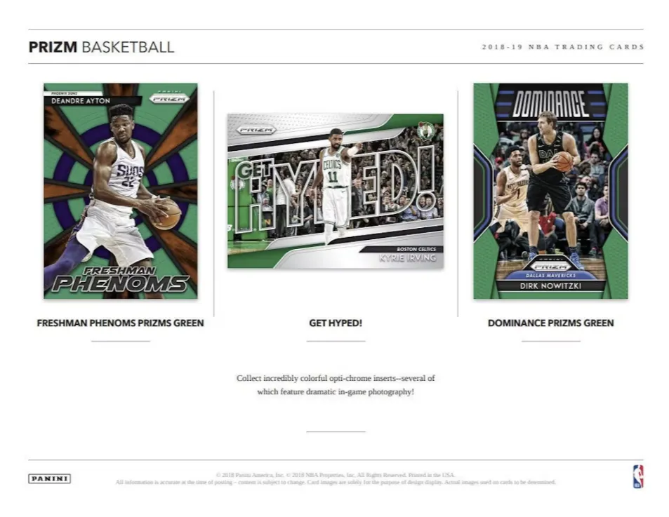 2018-19 Panini Prizm Basketball Multi Cello Box