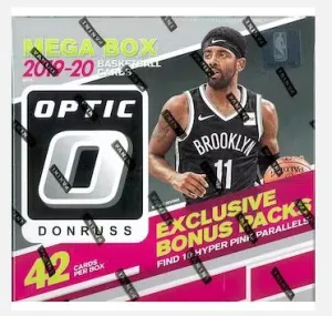 2019-20 Panini Donruss Optic Basketball Mega Trading Cards
