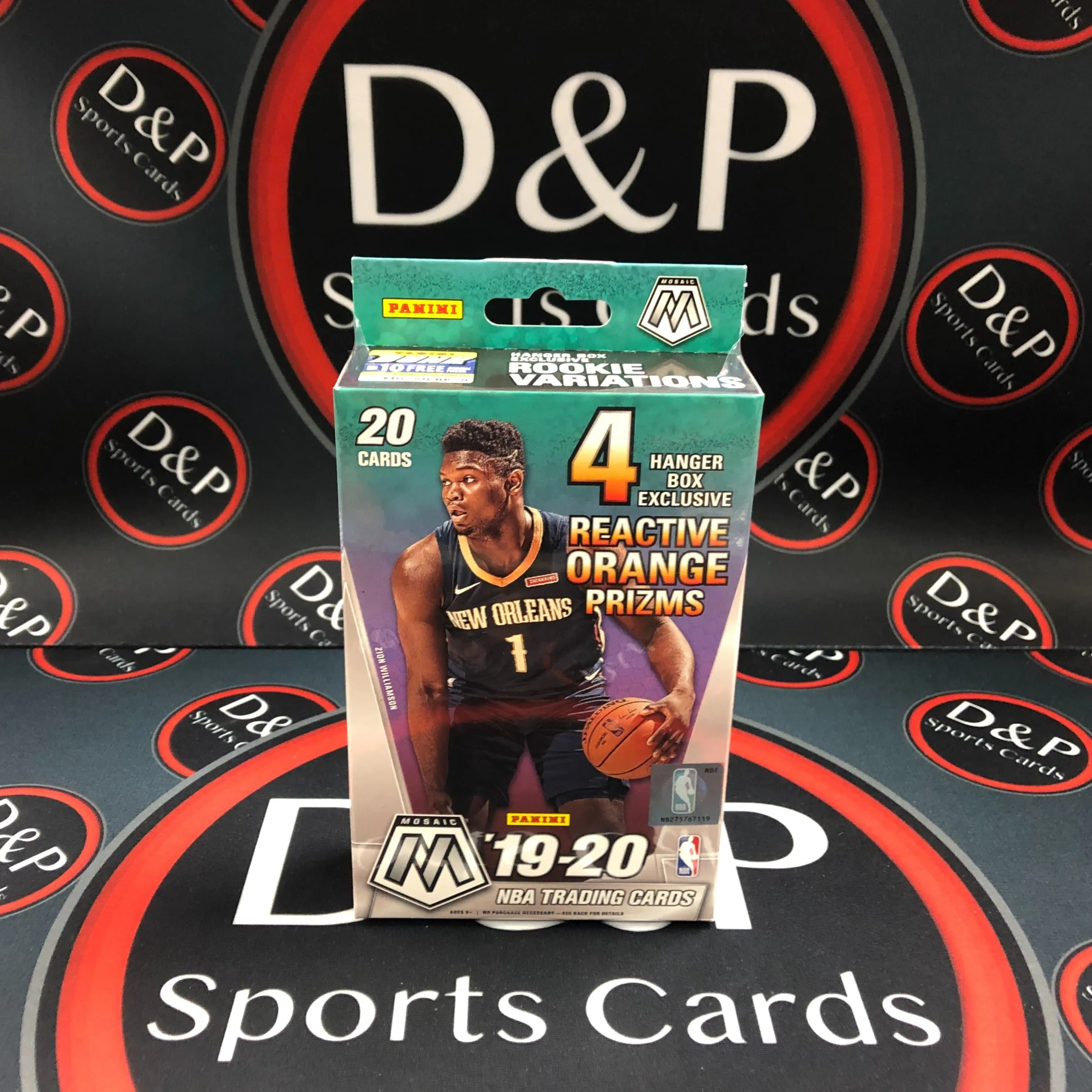 2019/20 Panini Mosaic Basketball Hanger Pack Box