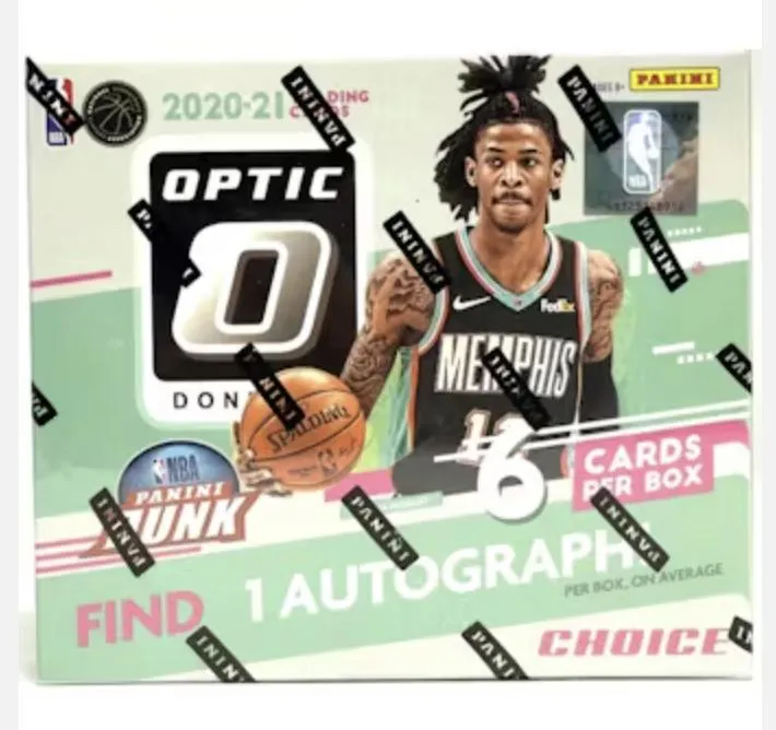 2020-21 Panini Donruss Optic Basketball Choice Trading Cards