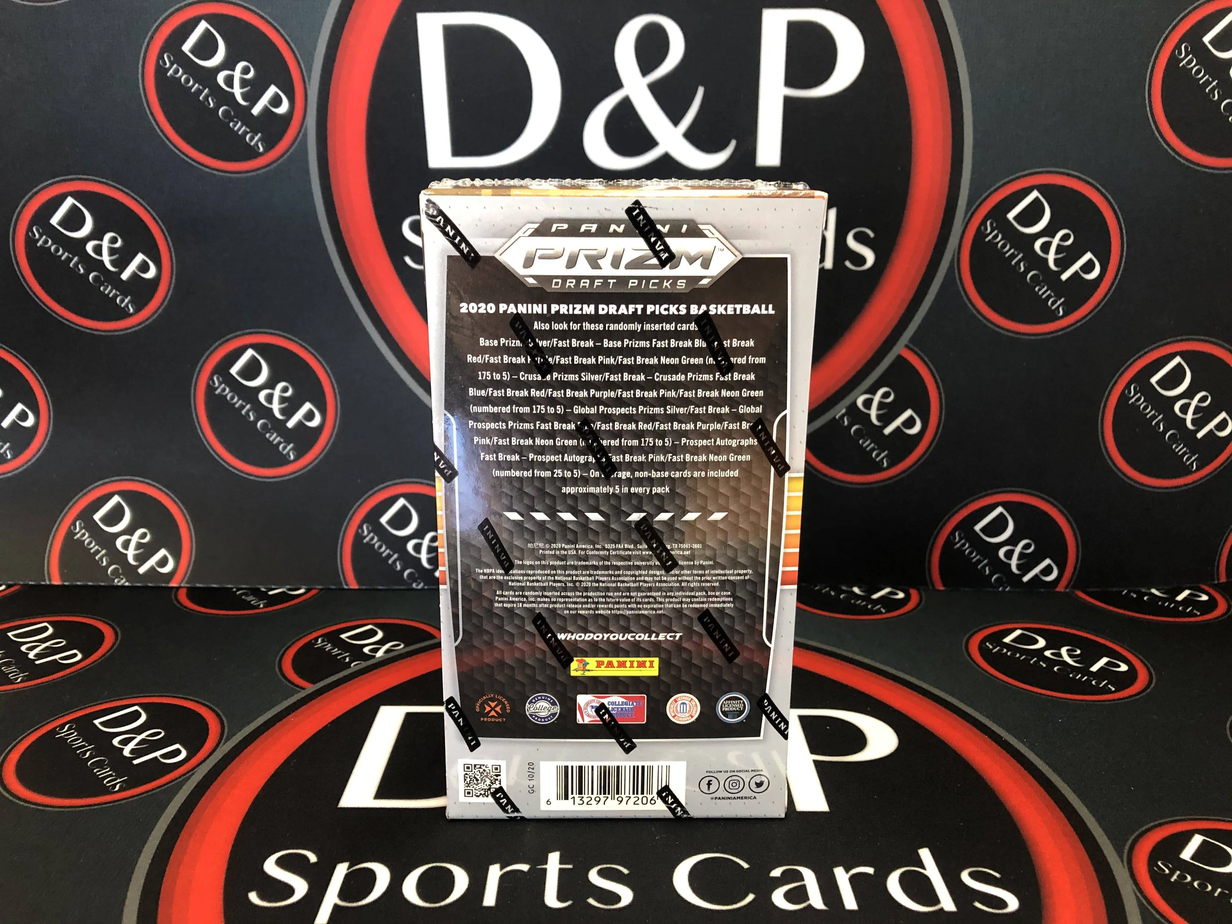 2020/21 Panini Prizm Collegiate Draft Picks Basketball Fast Break Box