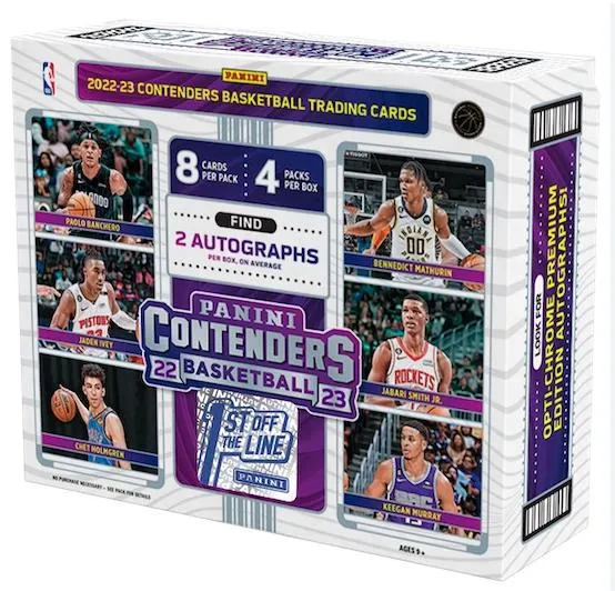 2022-23 Panini Contenders Basketball FOTL Trading Cards
