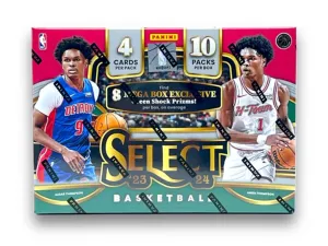 2023-24 Panini Select Basketball Mega Hobby Trading Cards