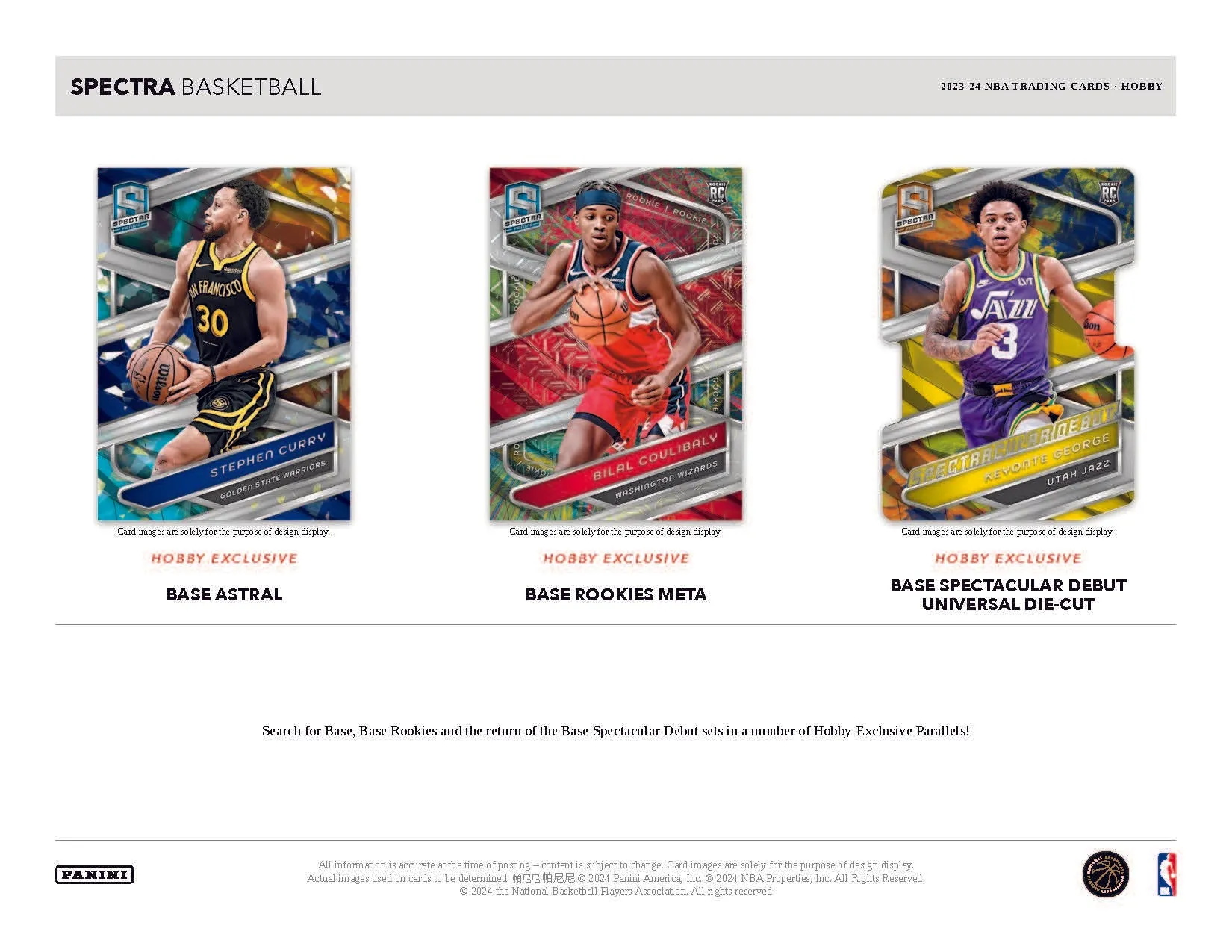 2023-24 Panini Spectra Basketball Hobby Box