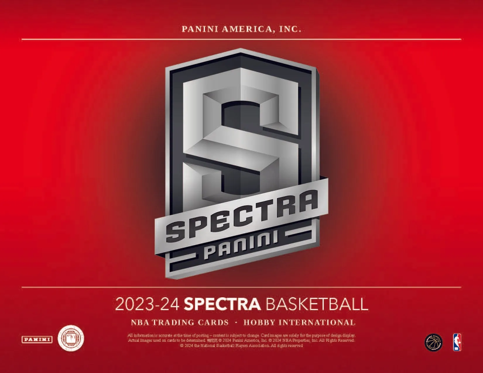 2023-24 Panini Spectra Basketball Hobby International Box