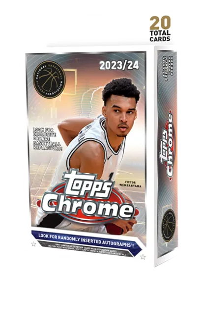 23/24 TOPPS CHROME BASKETBALL HANGER BOX
