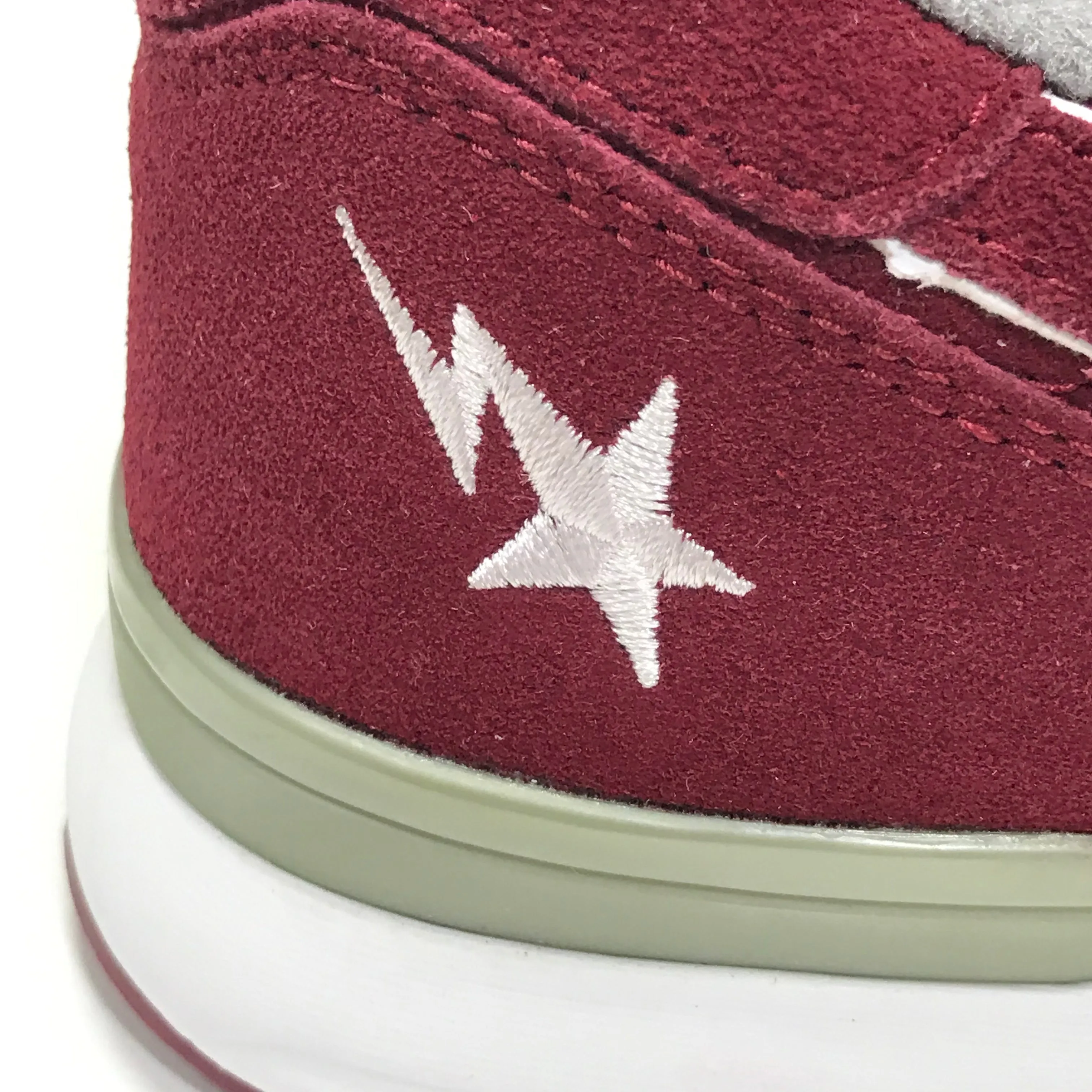 [8] DS! A Bathing Ape Bape Sta 'NB' Trainer Red
