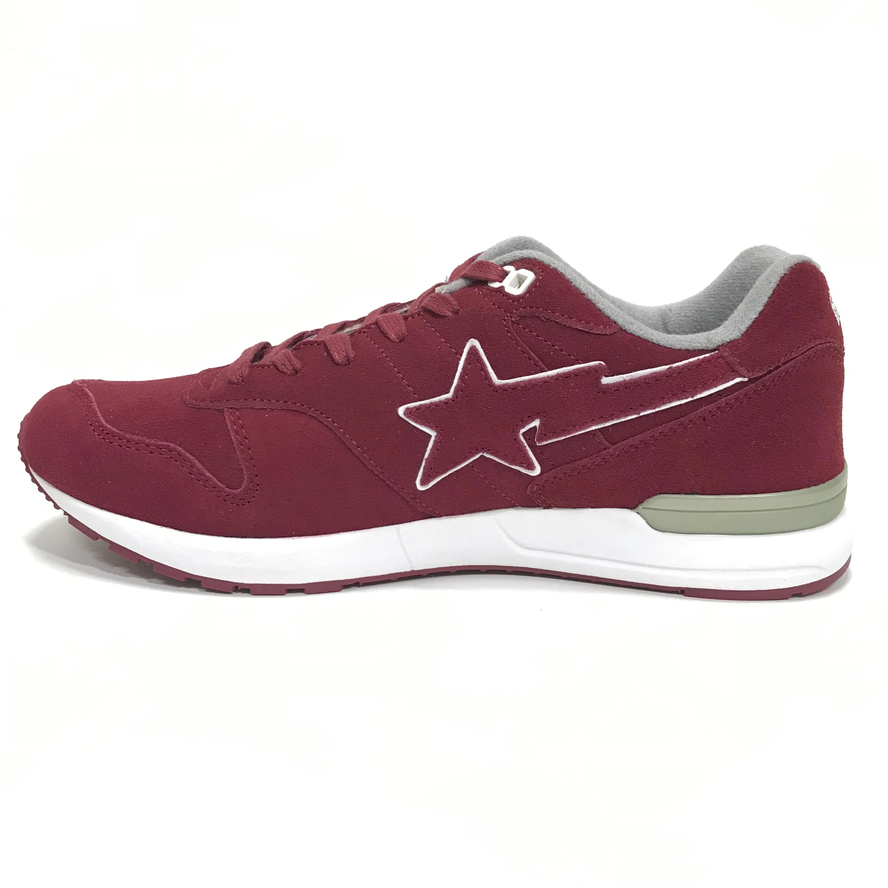 [8] DS! A Bathing Ape Bape Sta 'NB' Trainer Red