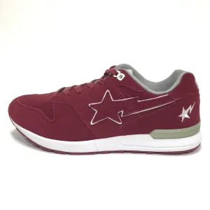 [8] DS! A Bathing Ape Bape Sta 'NB' Trainer Red
