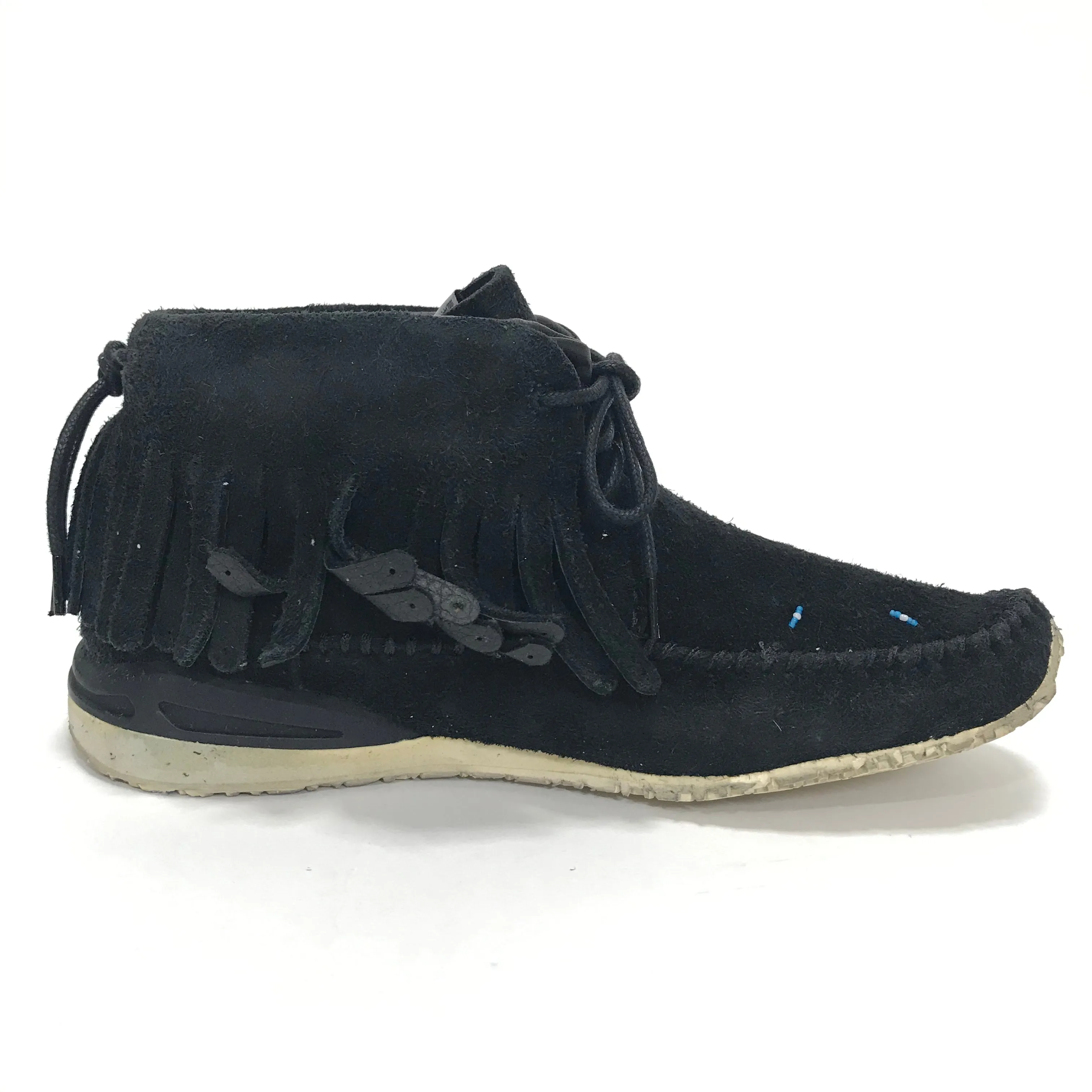 [8] Visvim FBT Bear Foot Shaman Suede Black