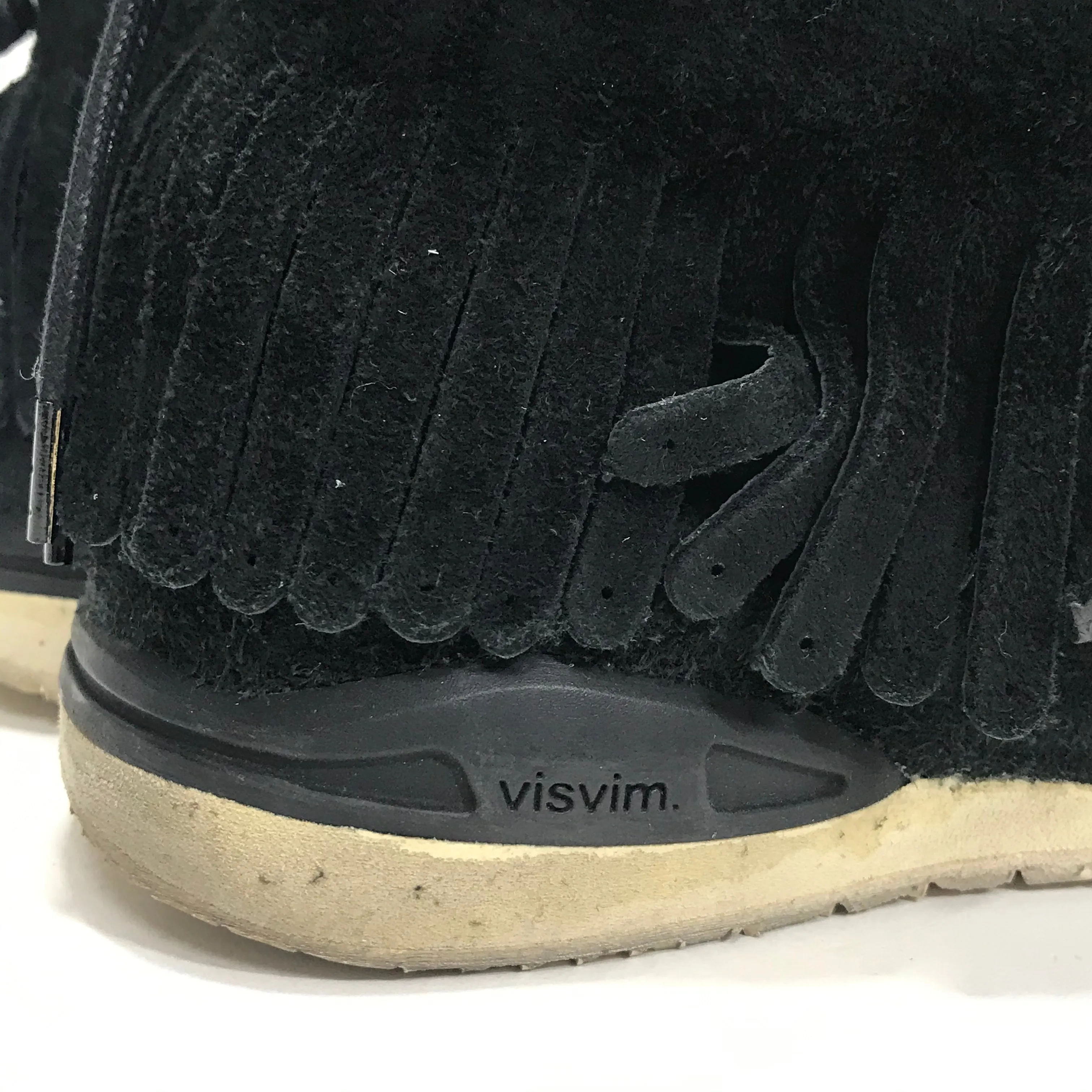 [8] Visvim FBT Bear Foot Shaman Suede Black