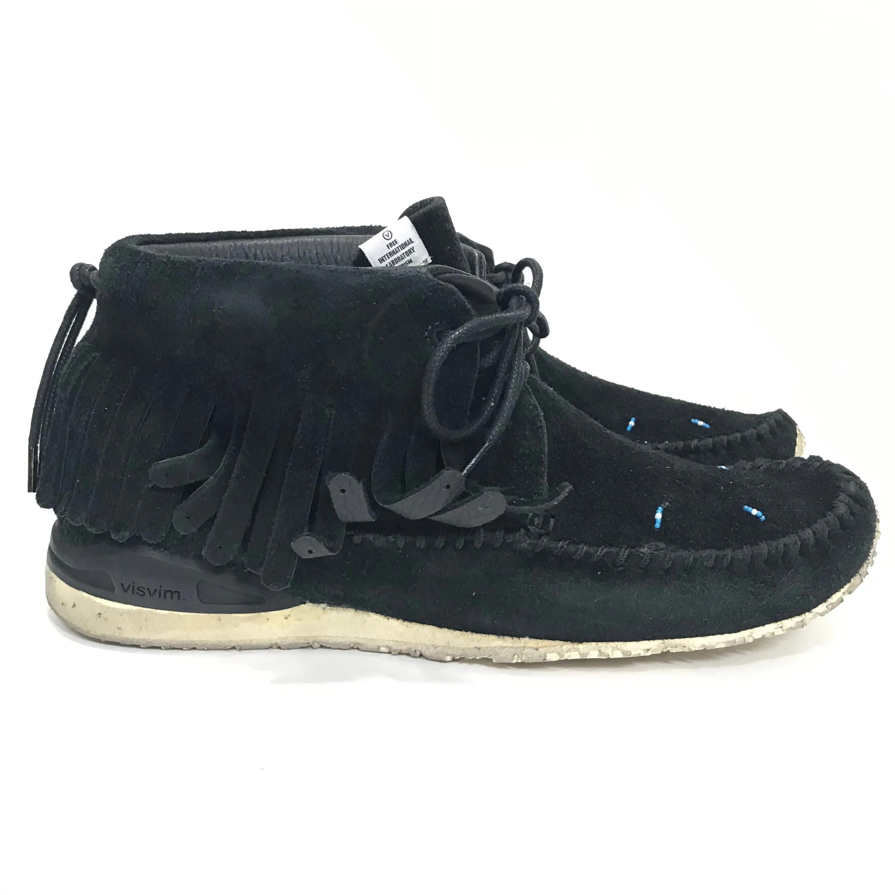 [8] Visvim FBT Bear Foot Shaman Suede Black