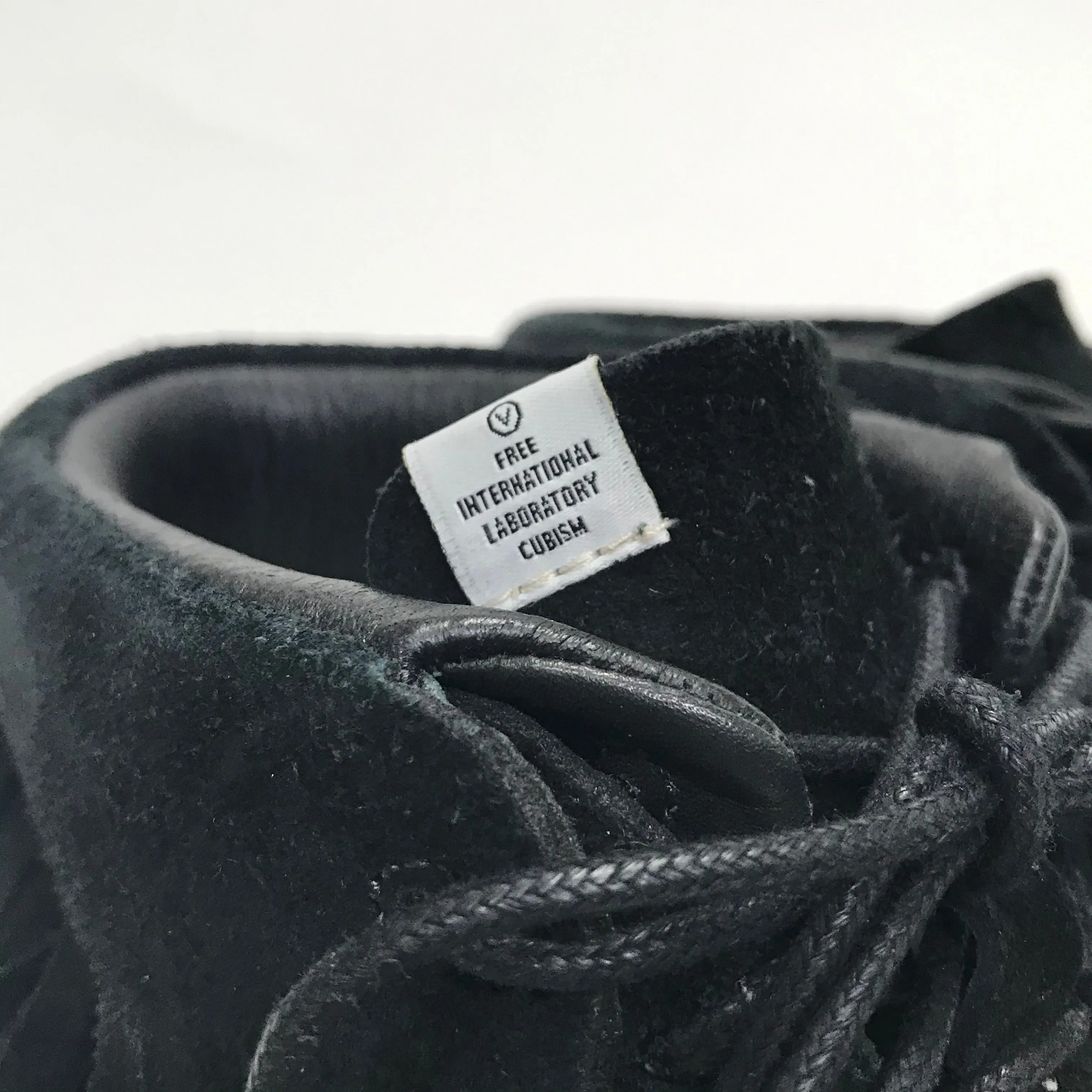 [8] Visvim FBT Bear Foot Shaman Suede Black