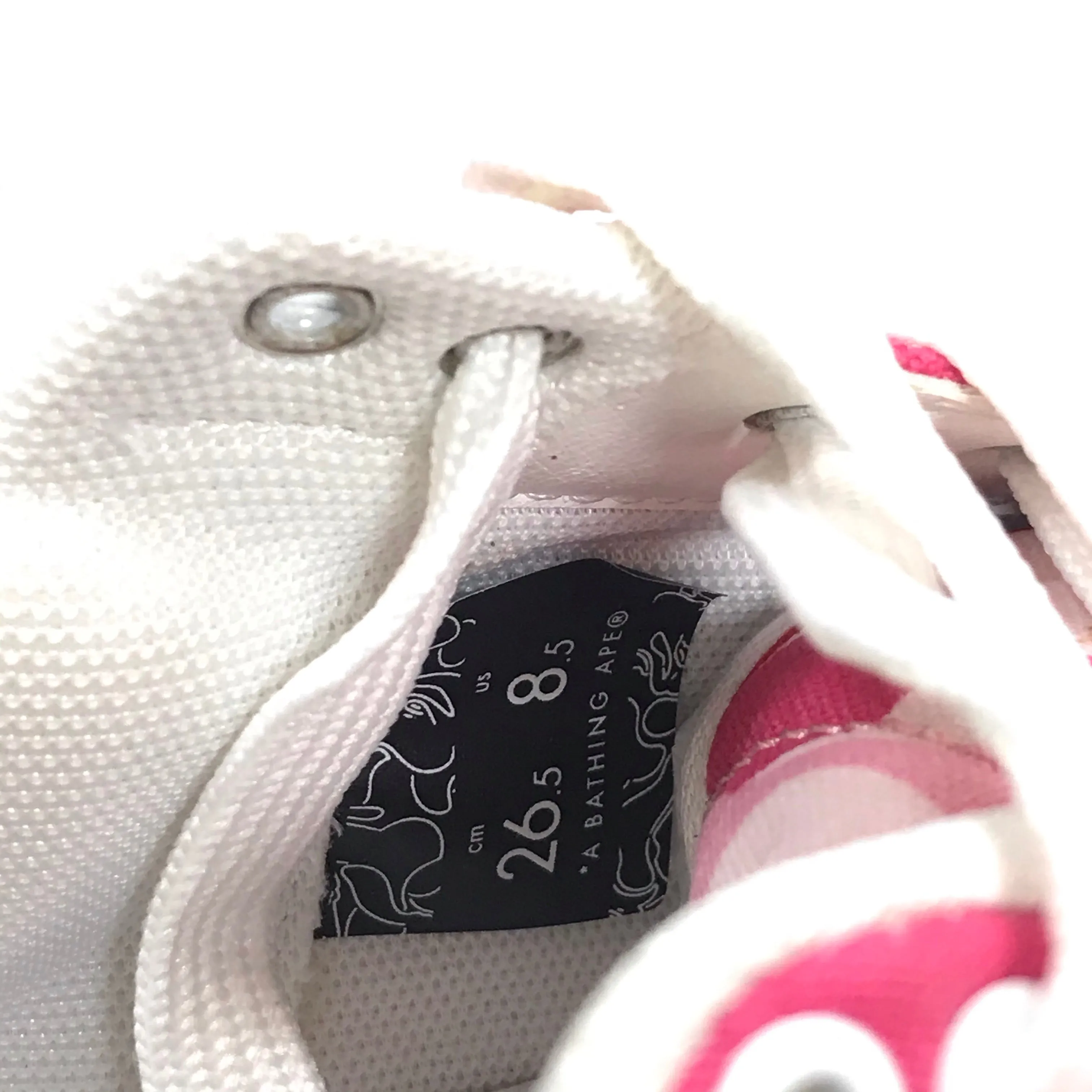 [8.5] DS! A Bathing Ape Bape Sta ABC Camo Pink