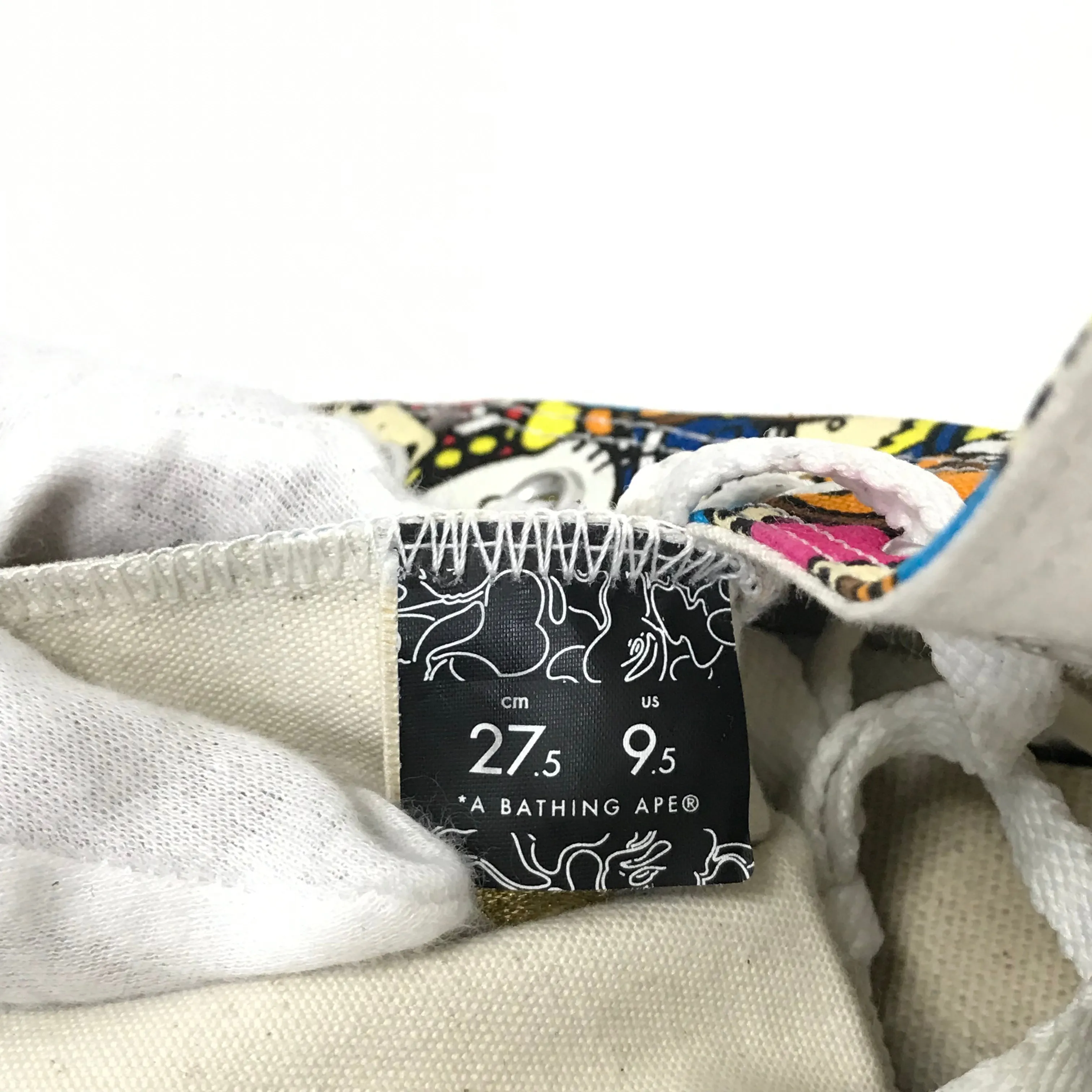 [9.5] A Bathing Ape Bape Baby Milo x Hello Kitty Sta 'Chuck Taylor' Shoes