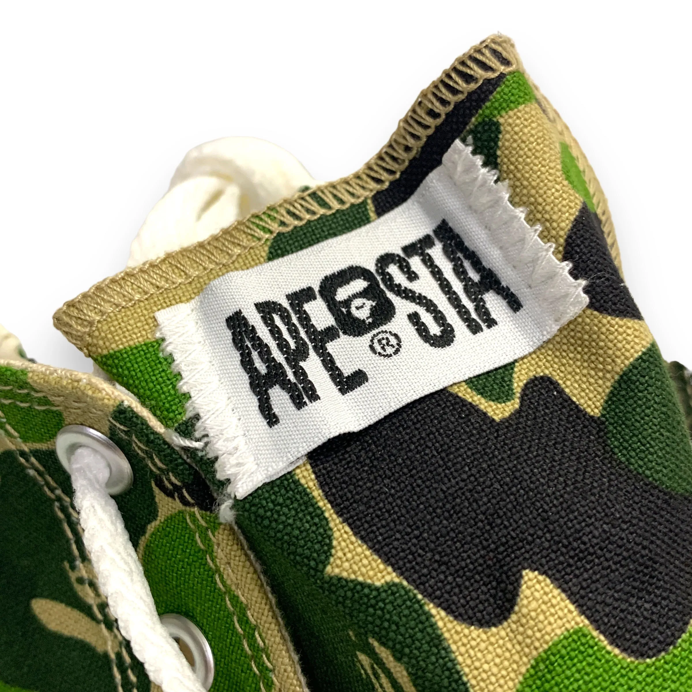 [9.5] DS! A Bathing Ape Bape Sta Hi 1st Camo 'Chuck Taylor'