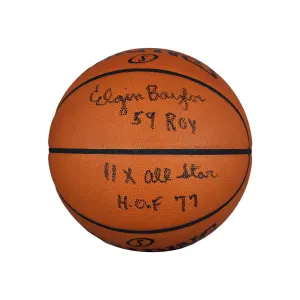 Autographed Spalding NBA Leather Game Ball – Black