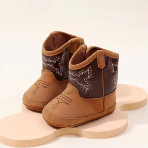 Baby Little Boots Soft PU Leather First Walkers