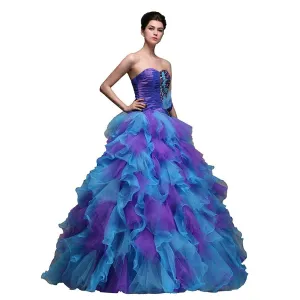 Ball Gown Pageant Quinceanera Dress