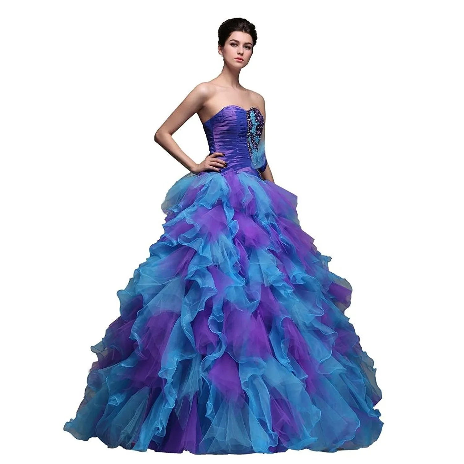 Ball Gown Pageant Quinceanera Dress