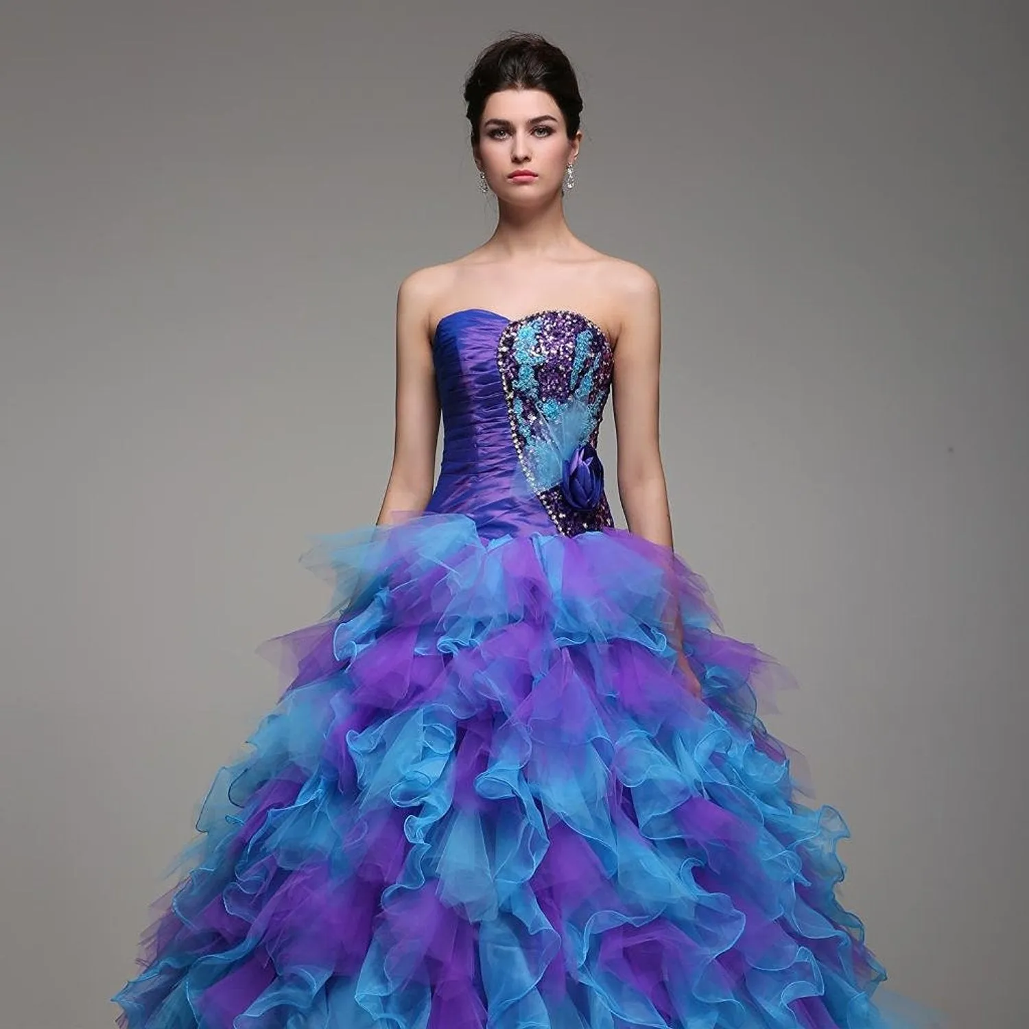 Ball Gown Pageant Quinceanera Dress