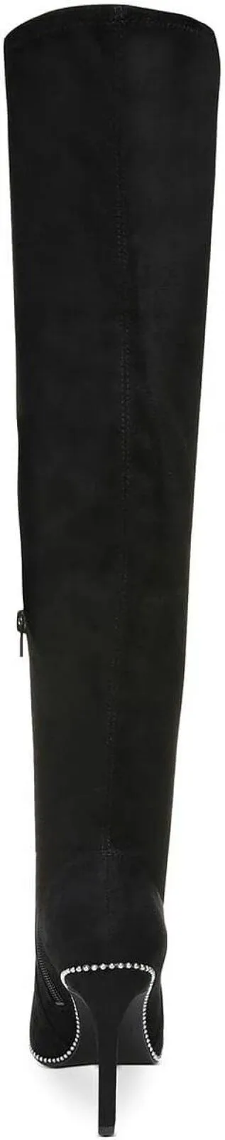 Bar III Womens Tall Knee-High Boots Amputee Replacement Left Shoe Only Black 9M