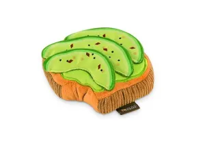 Barking Brunch Avo-Doggo Toast Plush Dog Toy