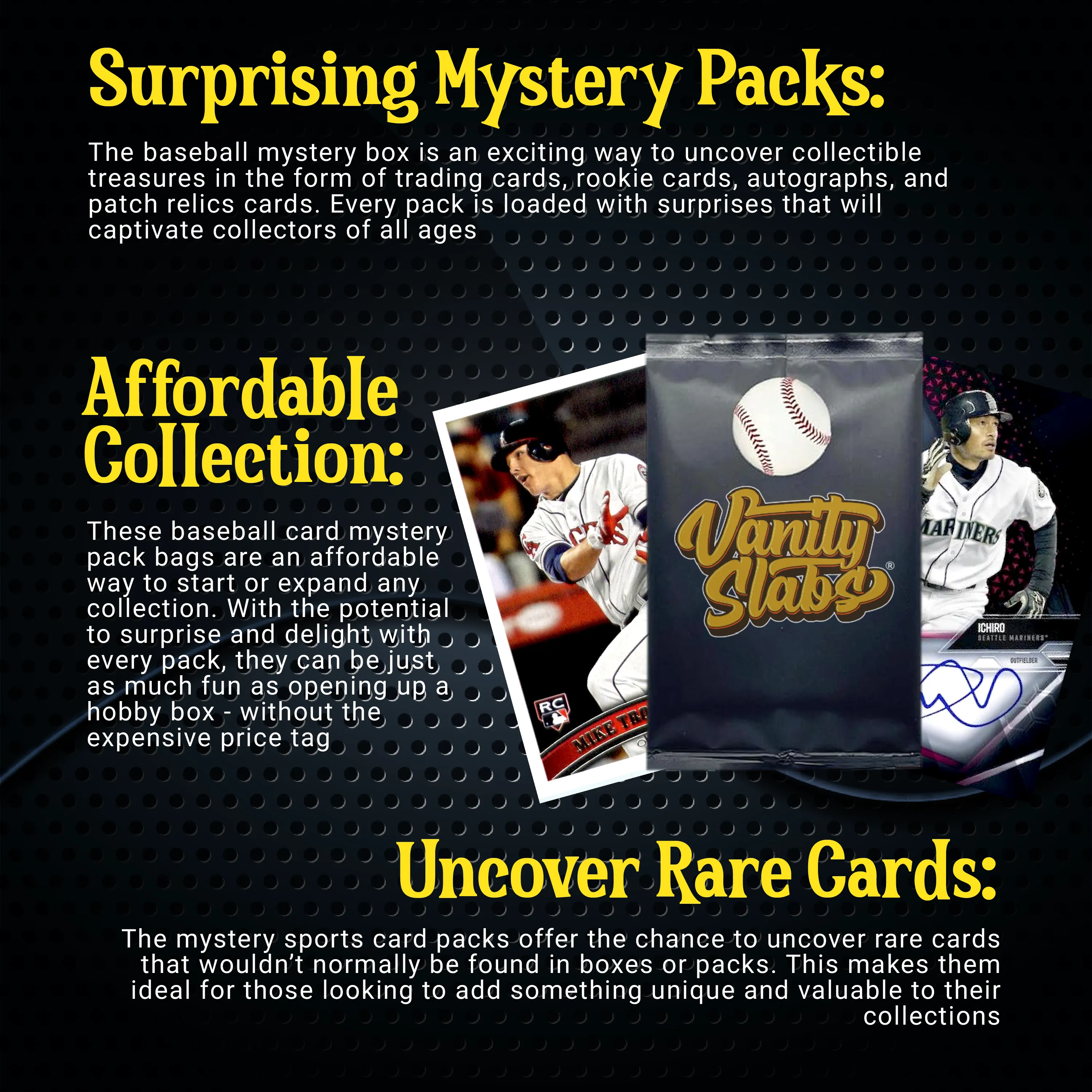 Baseball Mystery Ultimate Elite Pack (Loaded with Goodies) Great Party Favors