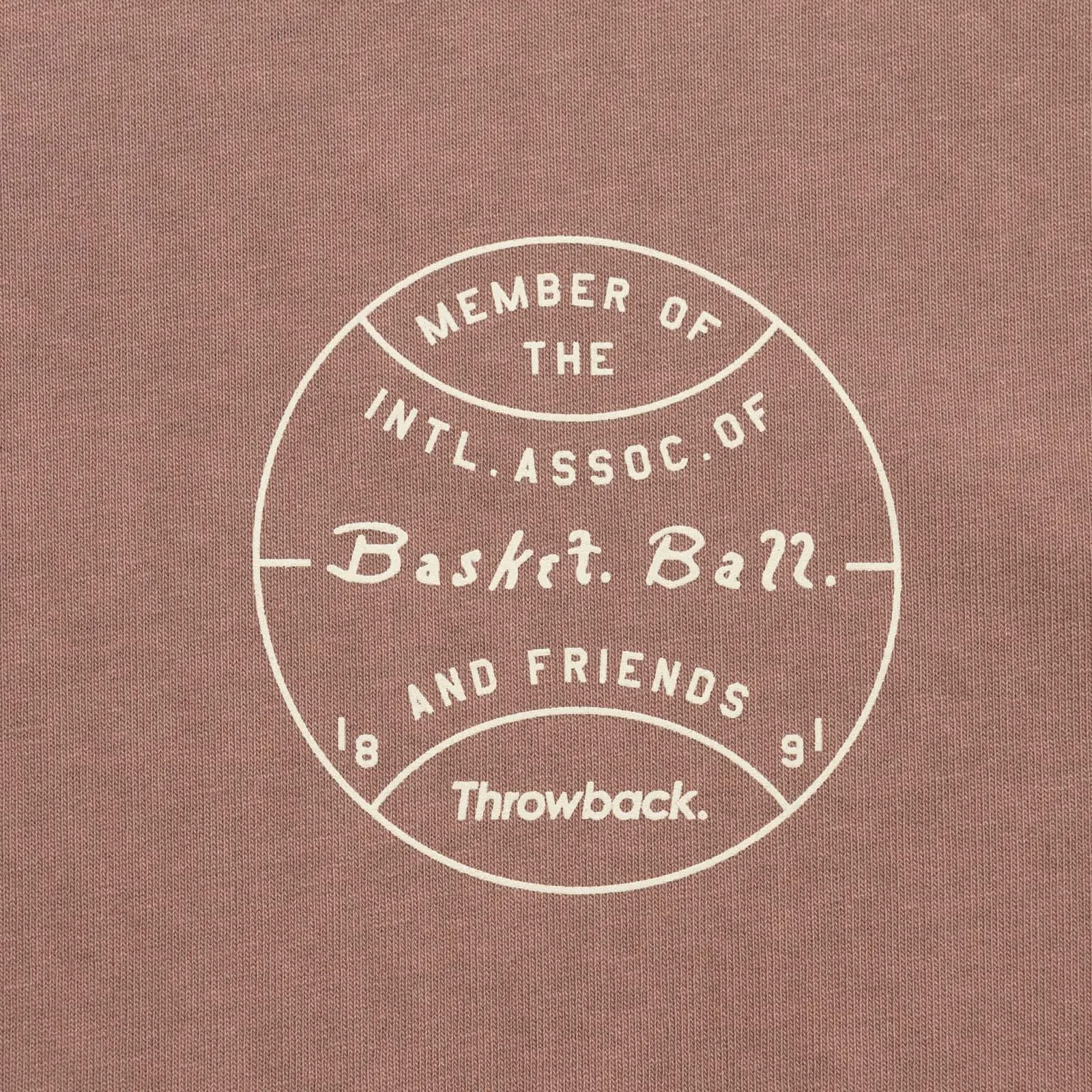 Basketball & Friends Fundamentals Members T-Shirt - Faded Pink Foam