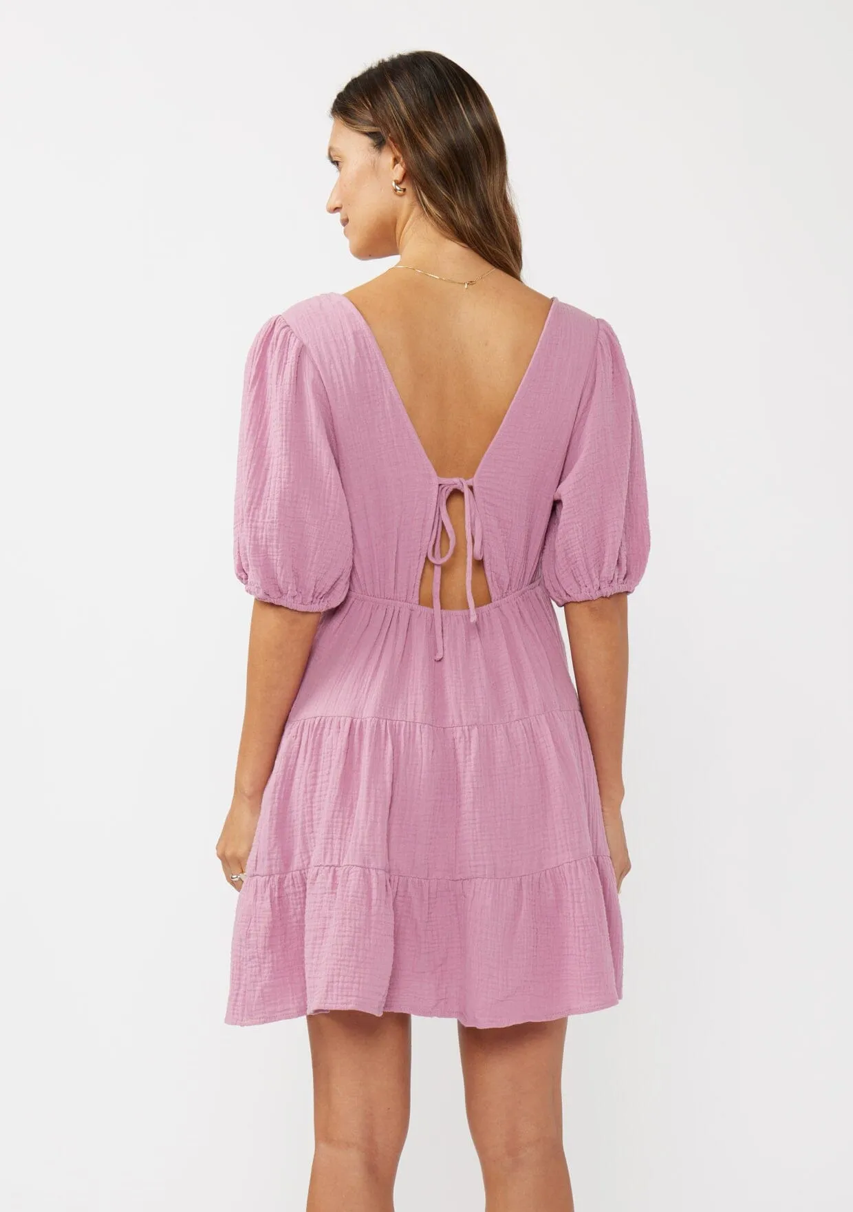 Blaire Puff Sleeve Mini Dress