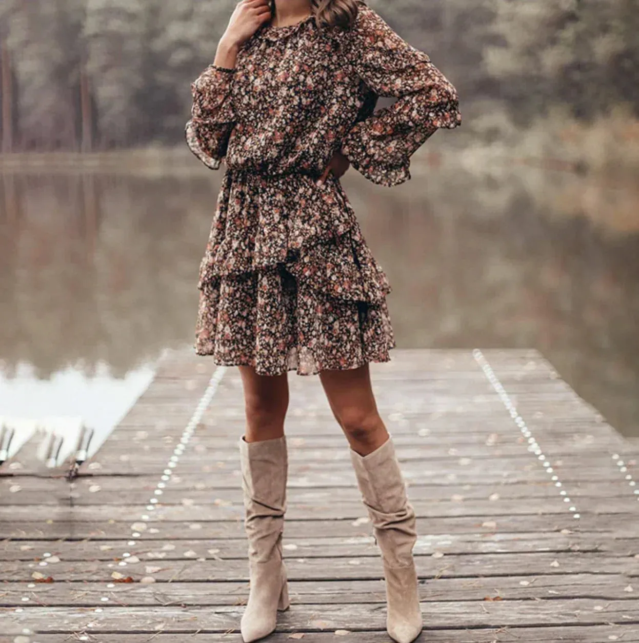 Bluebell | Versatile Ruffle Dress