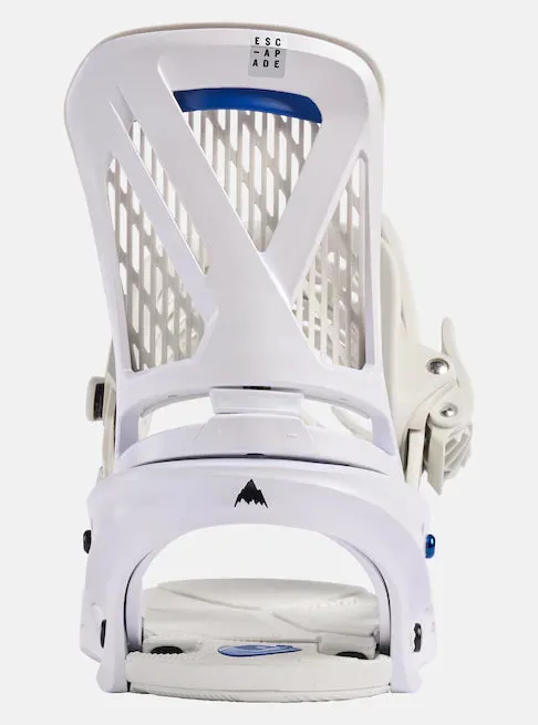 Burton Escapade Snowboard Bindings Womens 2025 White
