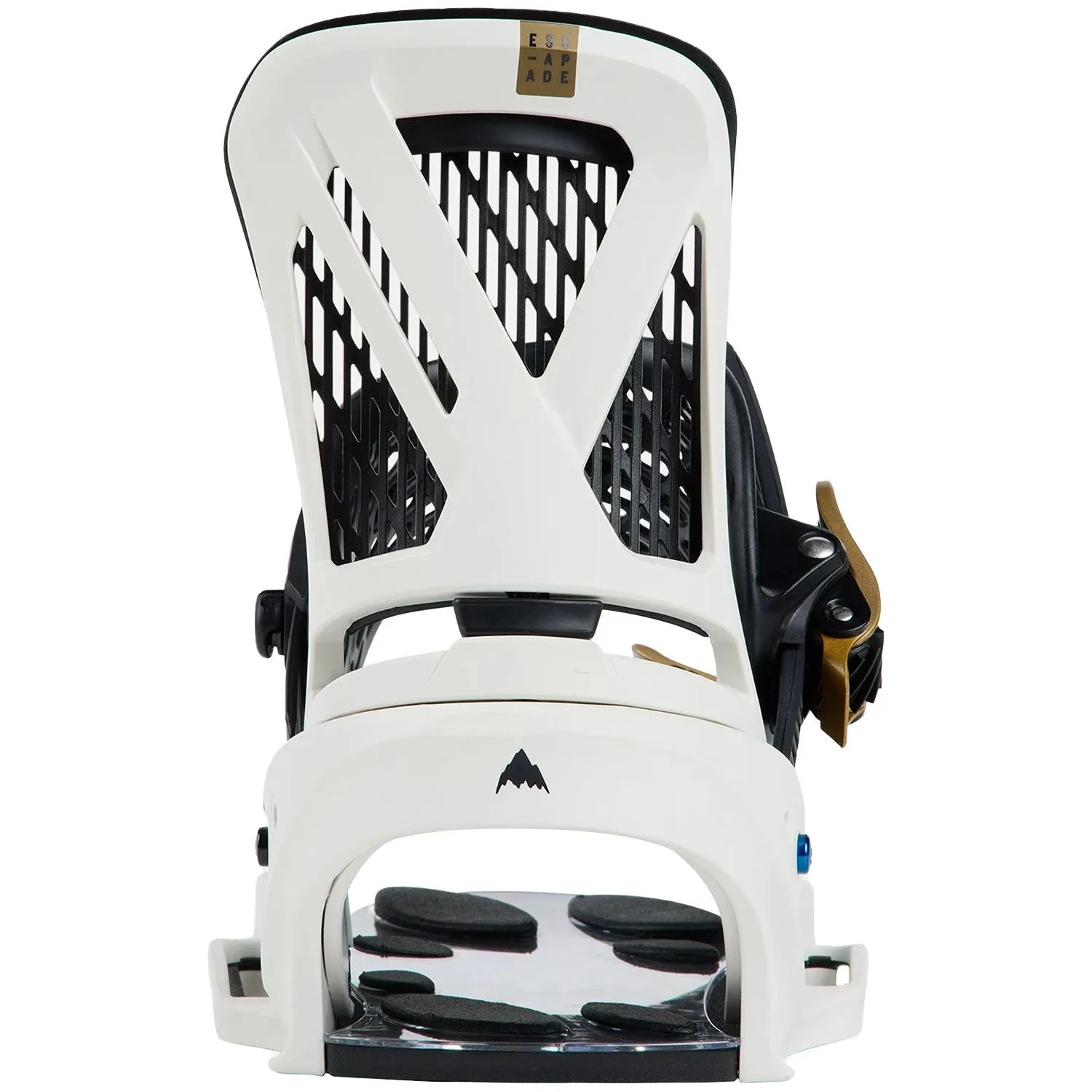 Burton Escapade Snowboard Bindings Womens White / Gold